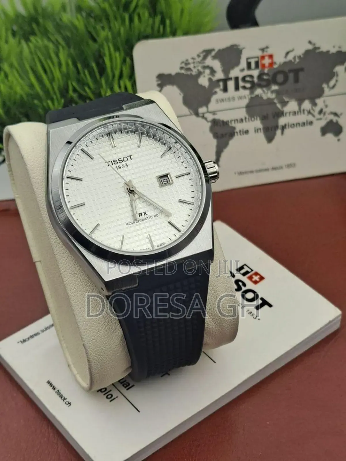 Quality Tissot Watch – Men’S Watch With Plastic Strap in Ghana