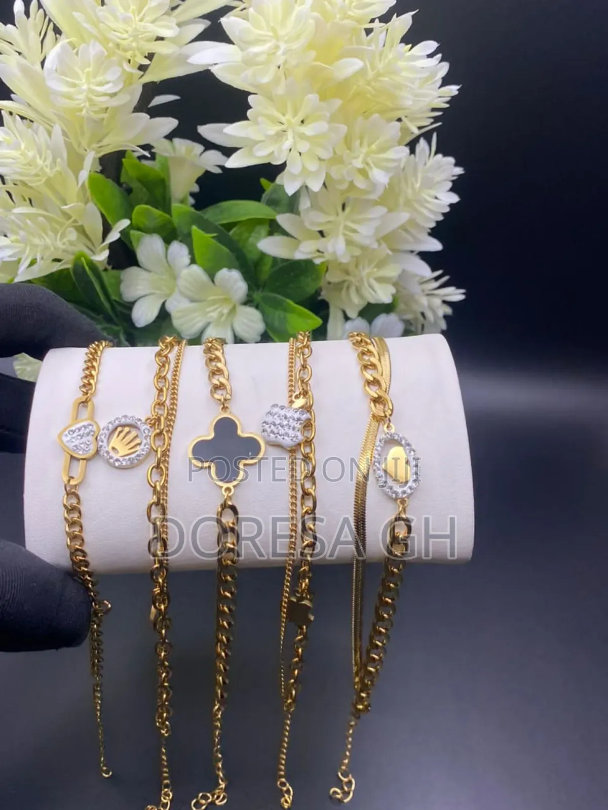 2-Step Ladies Bracelet – Double Chain Fashion Bracelet for Women