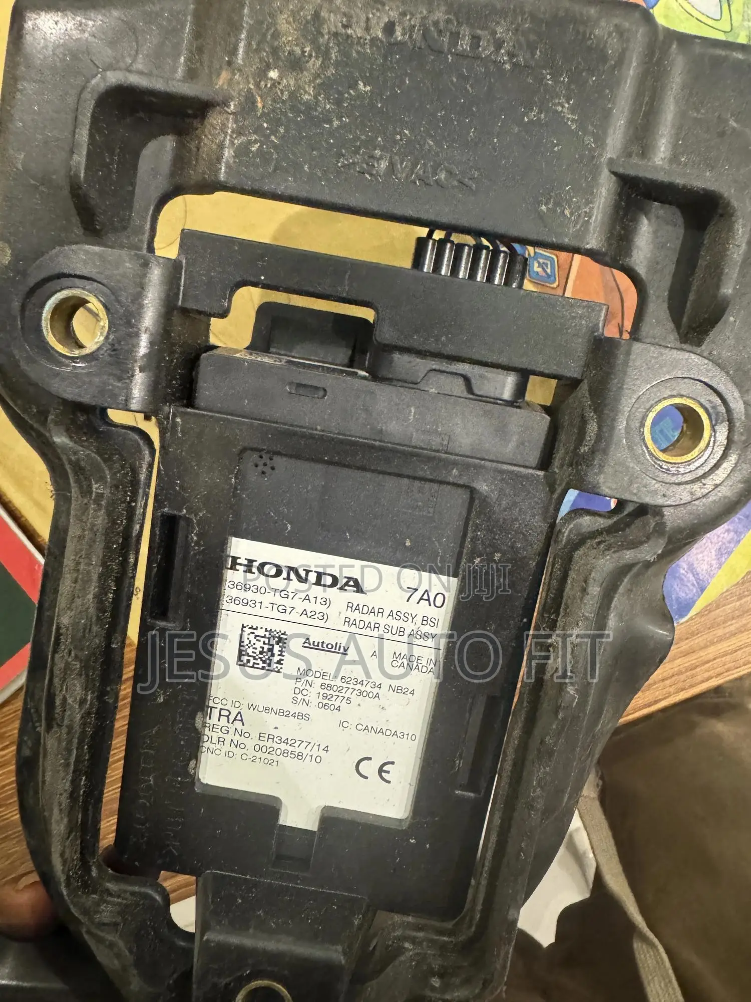 2022 Honda Pilot Rear Driver Blind Spot Radar Unit (36935-Tg7-A13)