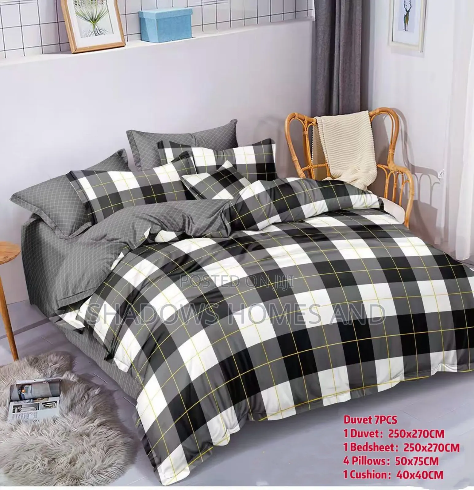 7pcs of Bed Sets