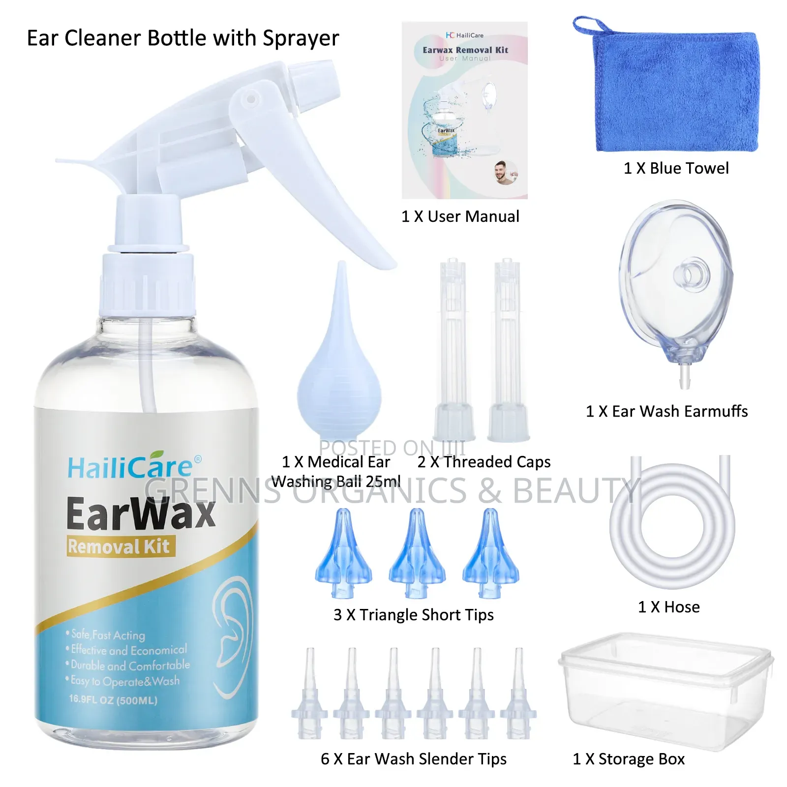 Ear Wax Remover Kit-500ml
