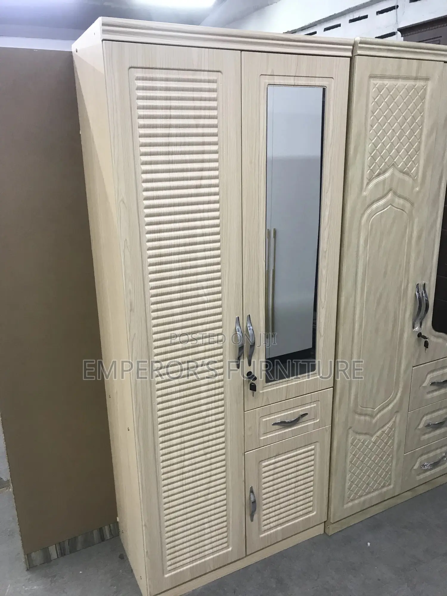 Quality Imported Modern Two Door Wardrobe