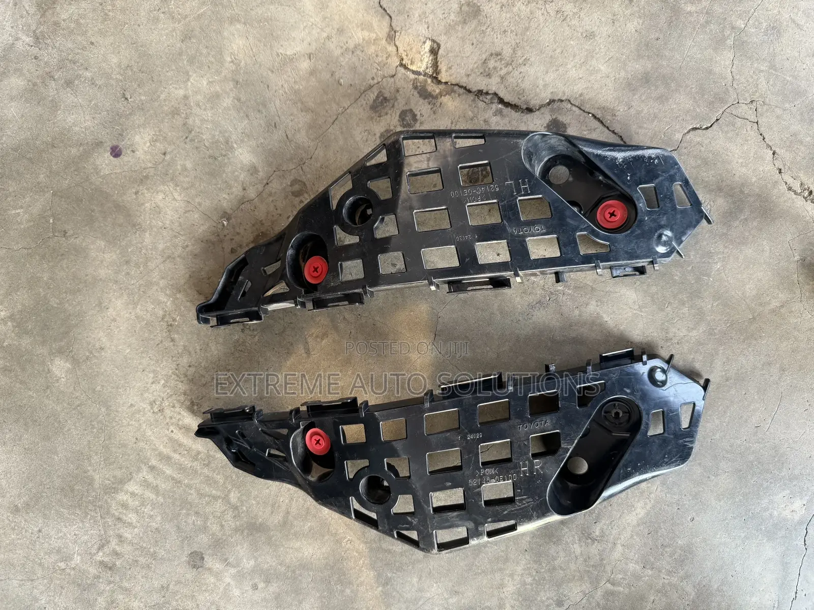 2020 2022 Toyota Highlander Front Bumper Retainer Support Brackets