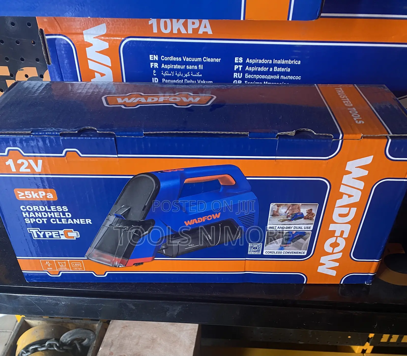 Wadfow 12v Cordless Handheld Spot Cleaner