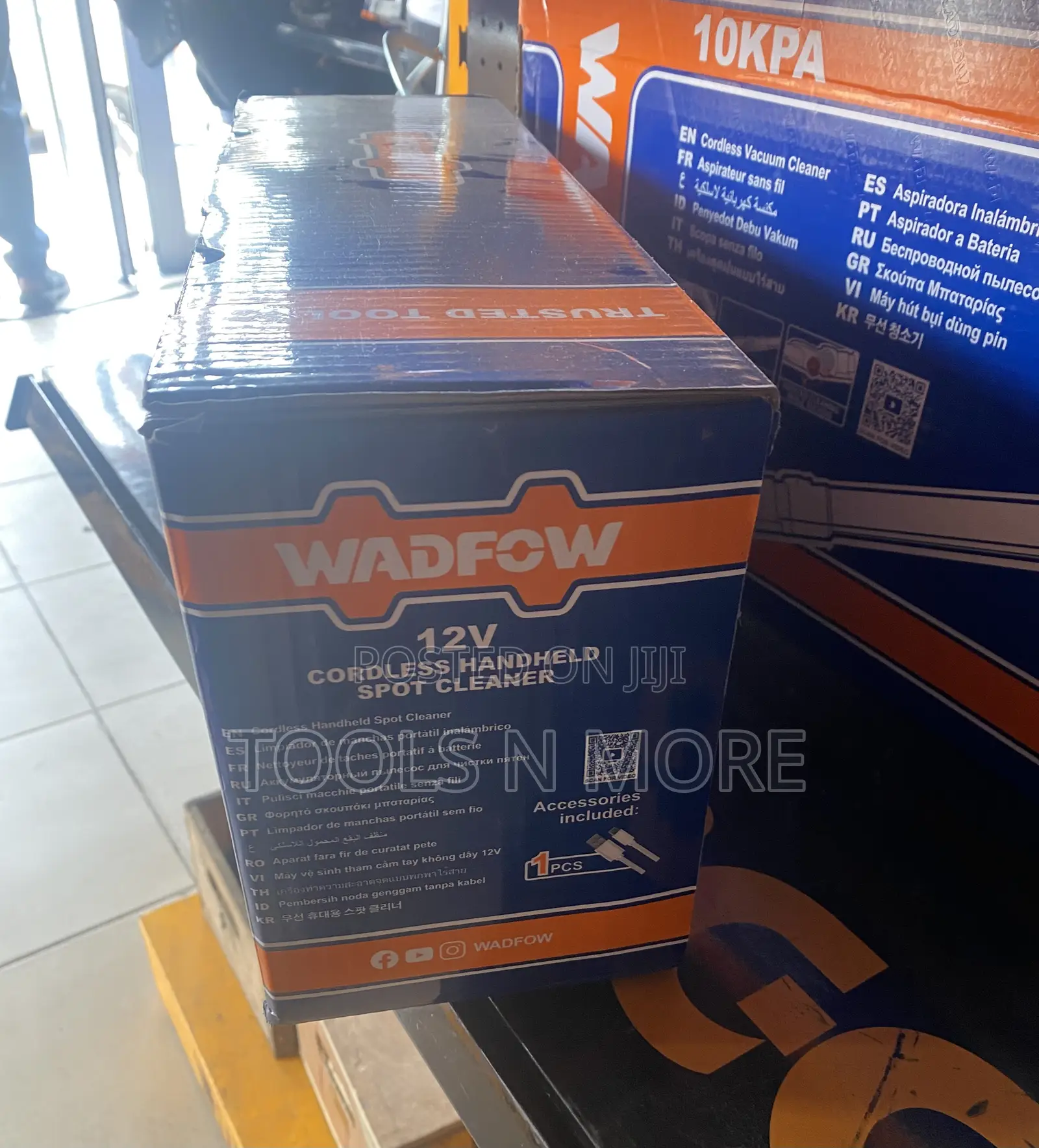 Wadfow 12v Cordless Handheld Spot Cleaner