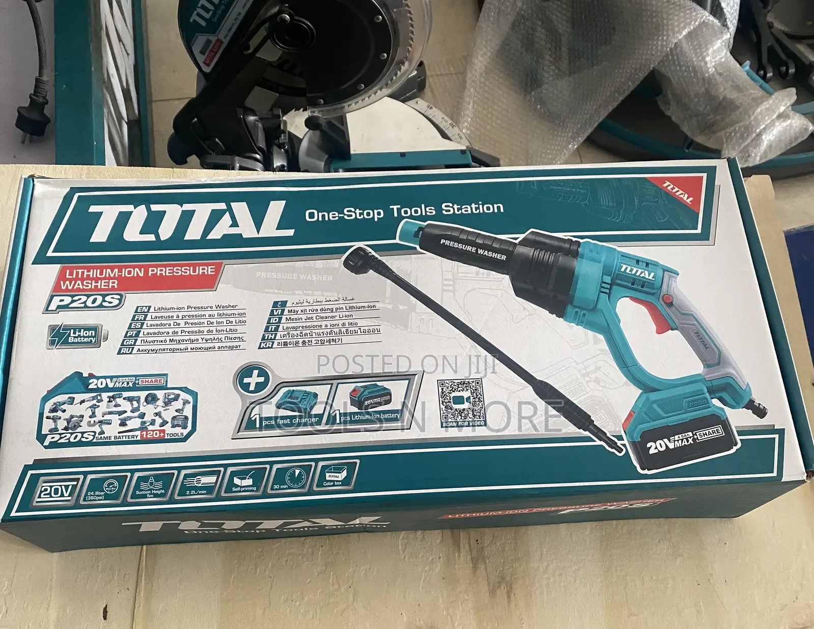 Total 20v Cordless Pressure Washer