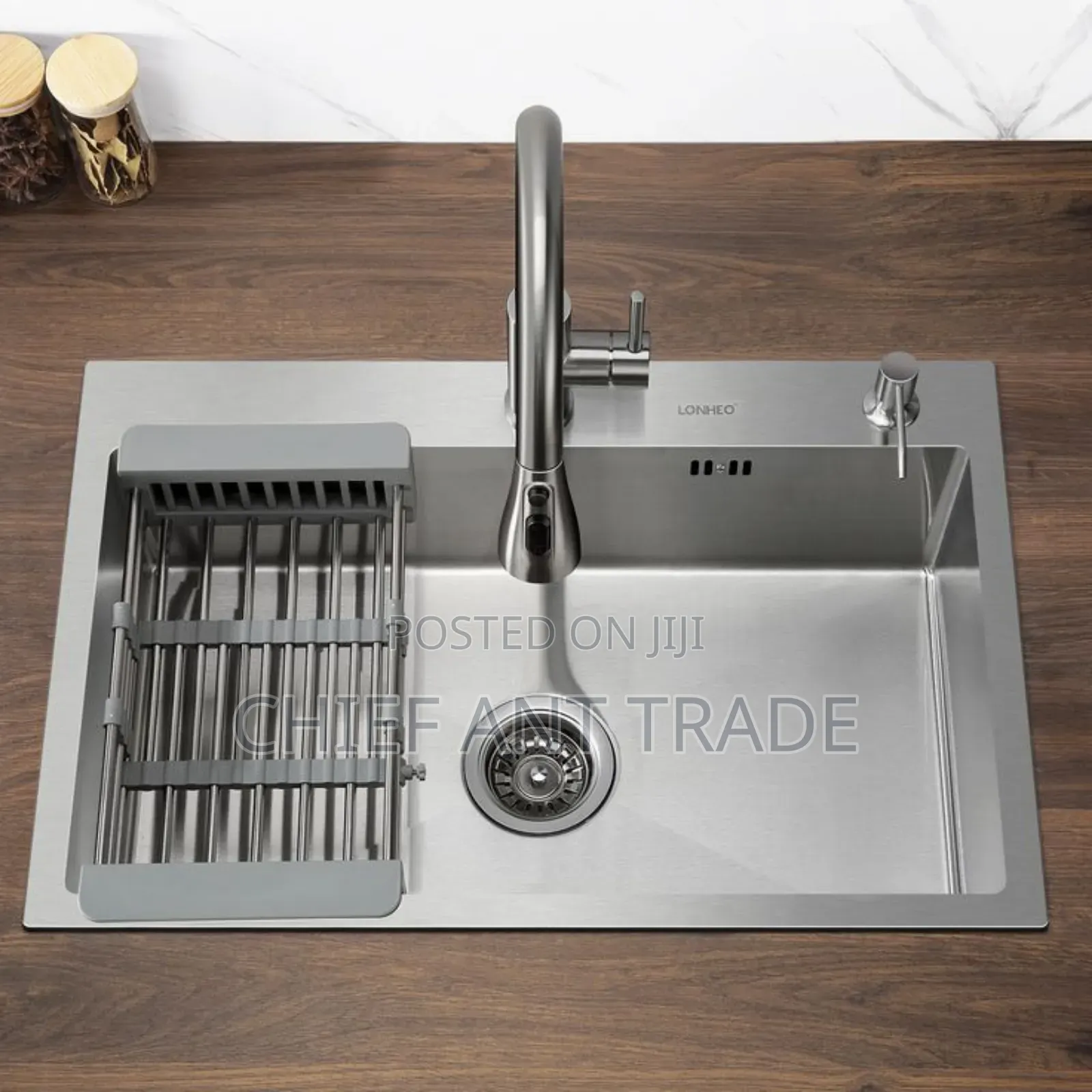 Complete Kitchen Sink 6045+ With Faucet/Tap