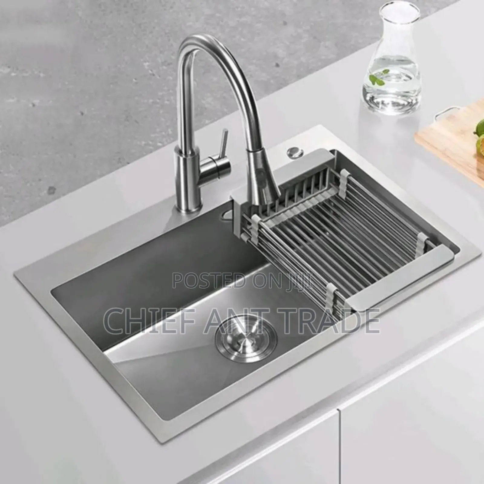 Complete Kitchen Sink 6045+ With Faucet/Tap