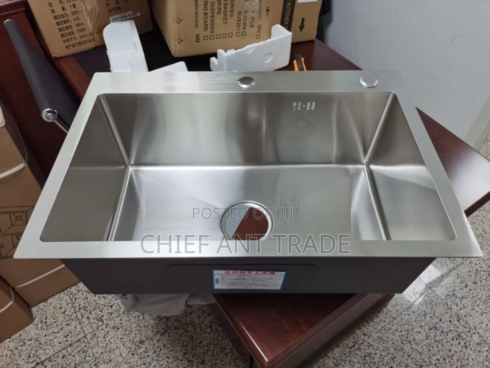 Complete Kitchen Sink 6045+ With Faucet/Tap