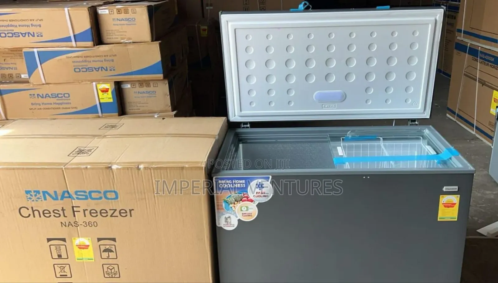 Nasco Chest Freezer Nas-250fl
200l