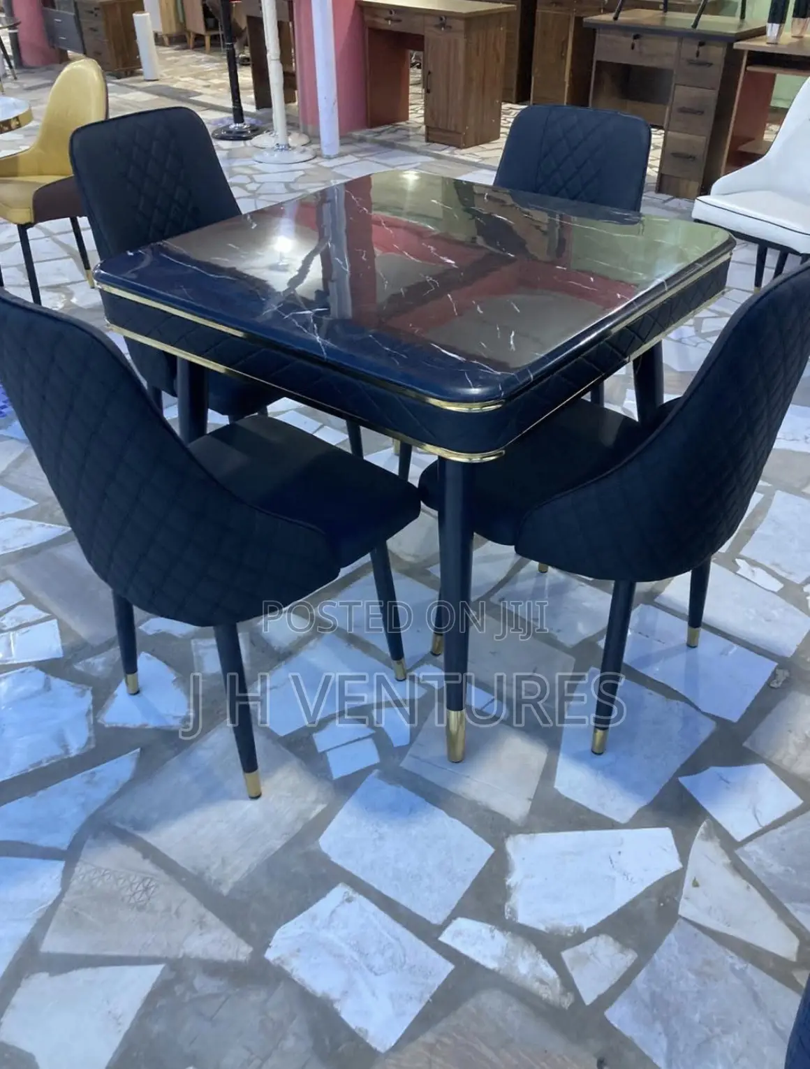Marble Dining Set +4