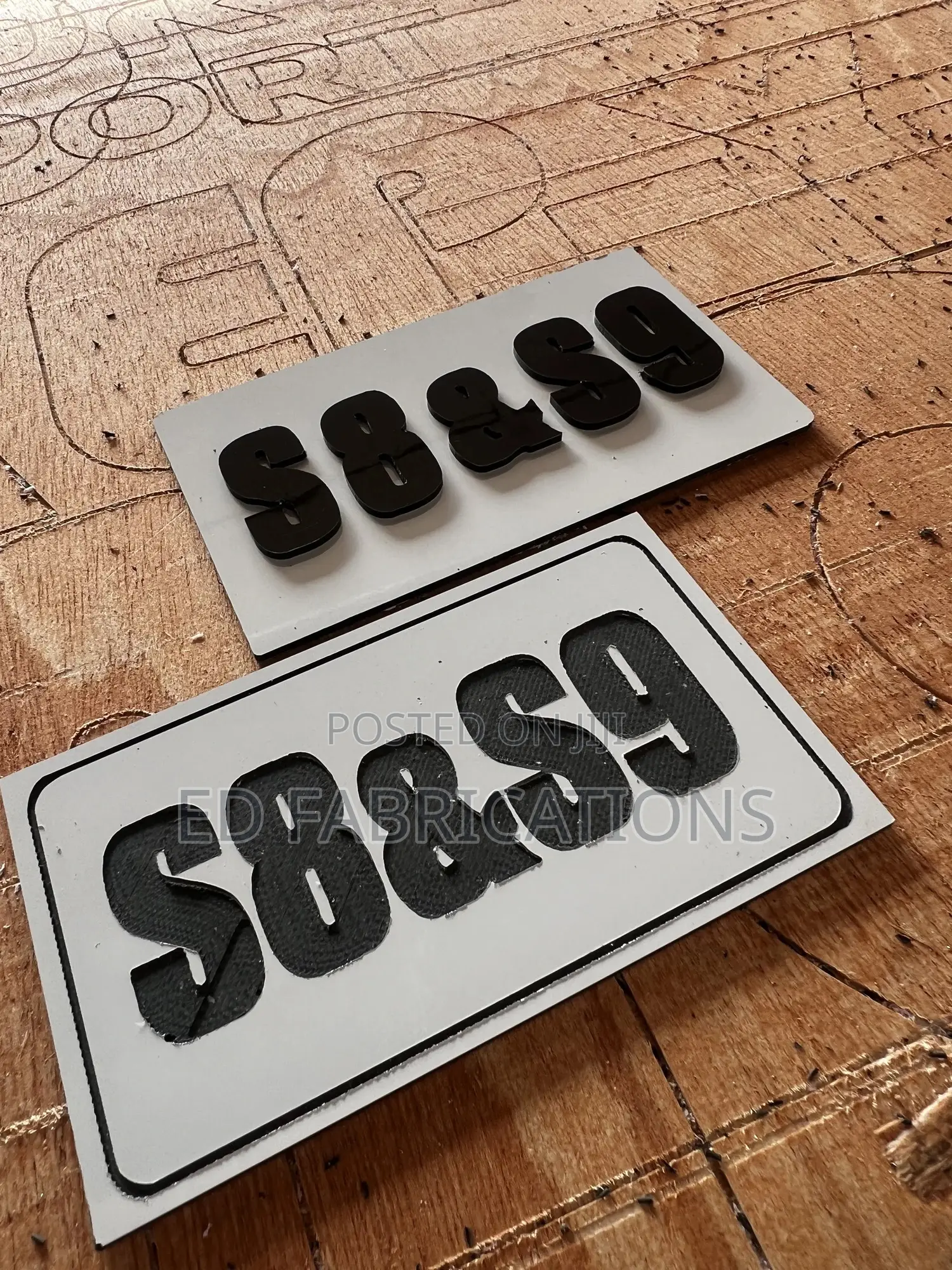 Door Label and Sign Post