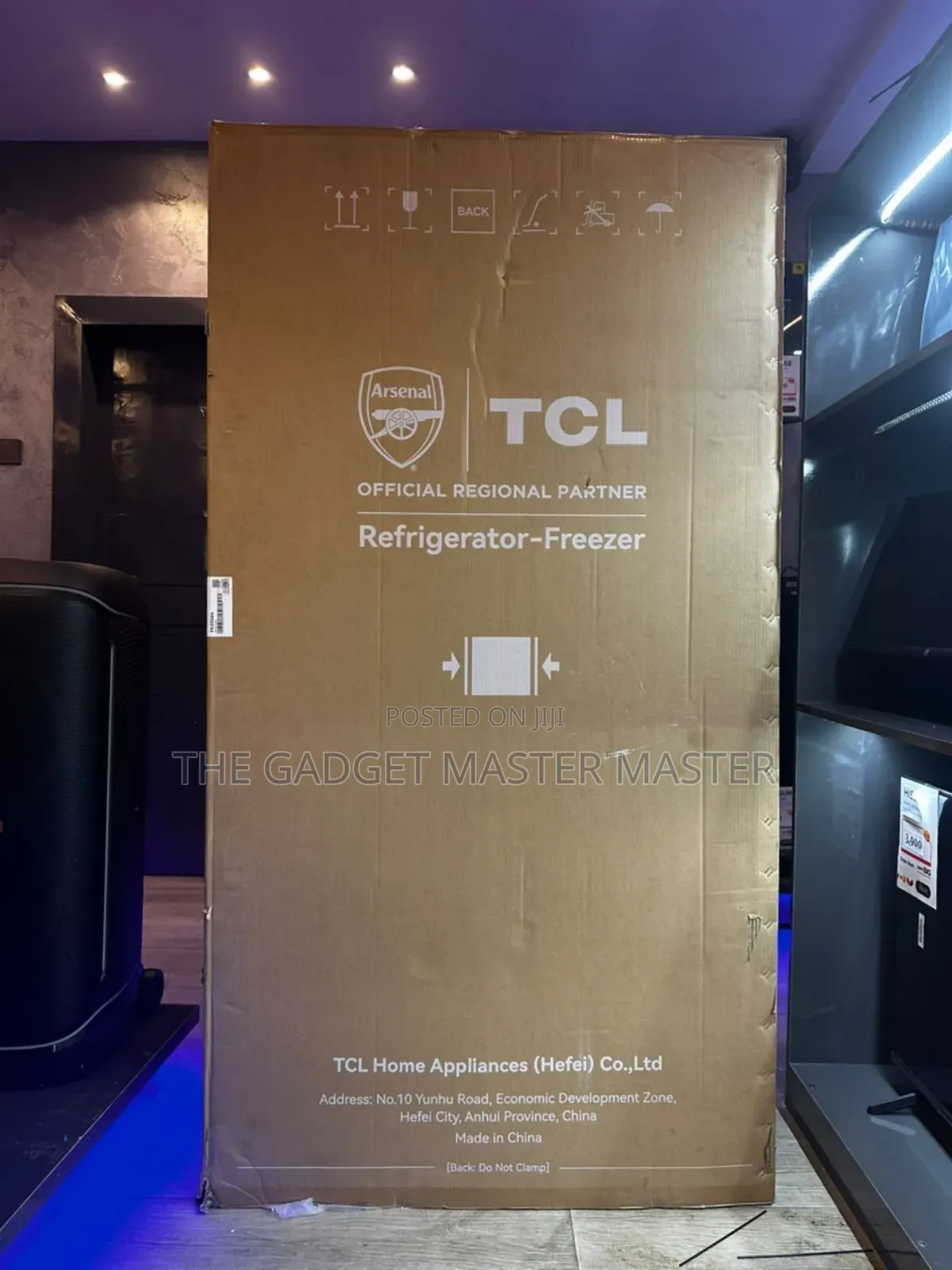 TCL P635sbs 486l Side by Side Inverter Refrigerator