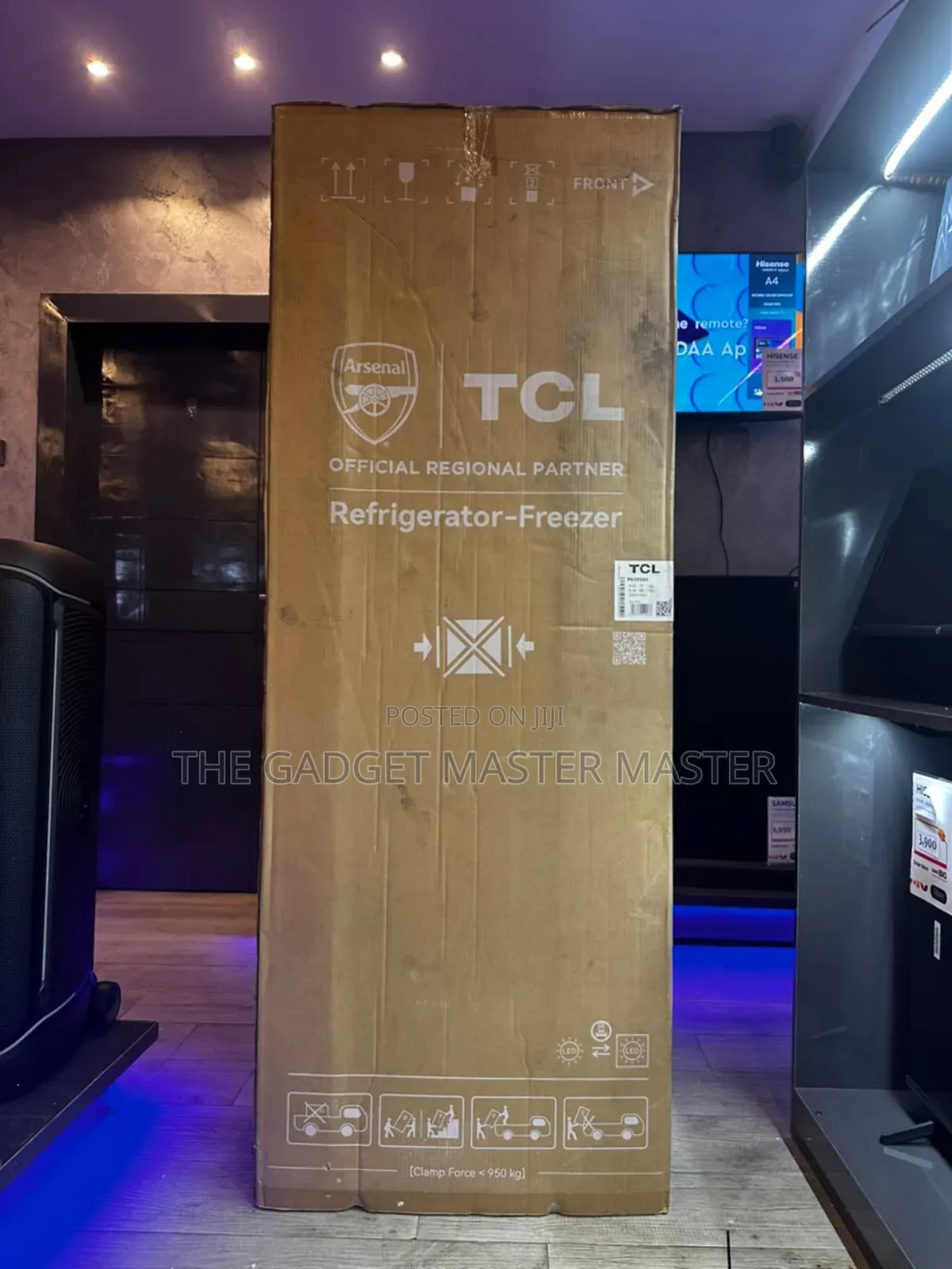 TCL P635sbs 486l Side by Side Inverter Refrigerator