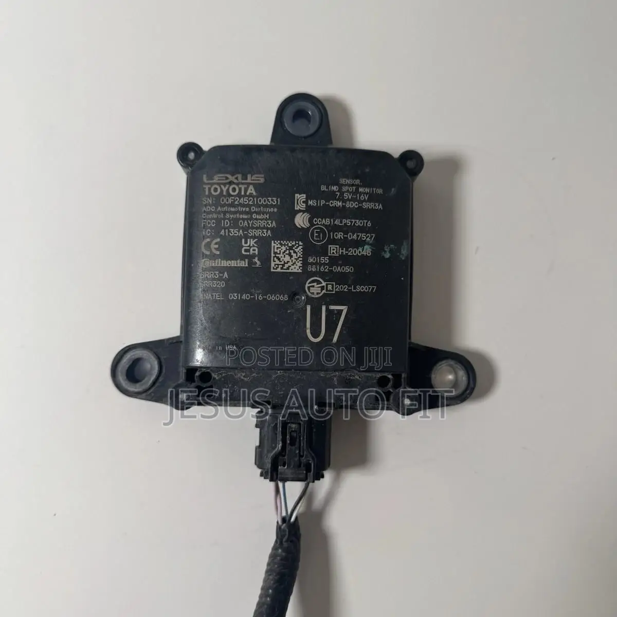 2023-25 Toyota/Lexus/Tacoma Blind Spot Monitor Radar Sensor88162-48030