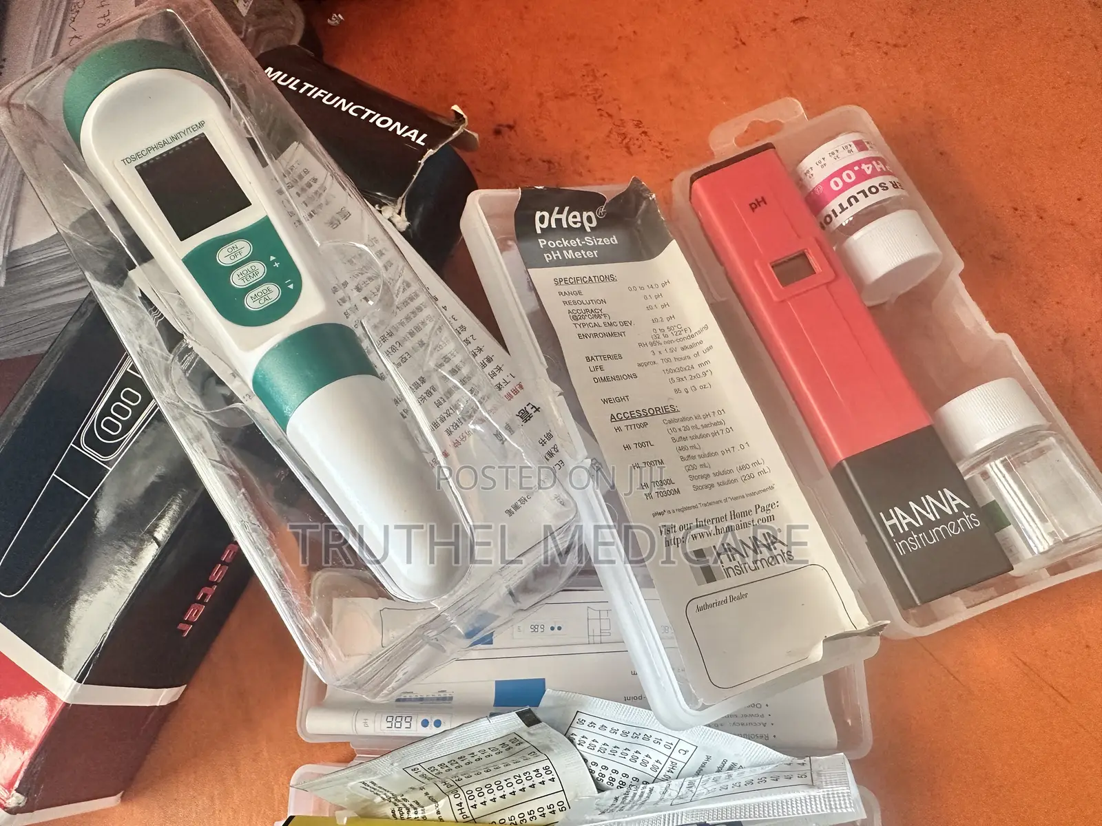 Multifunctional Water Ph Meters