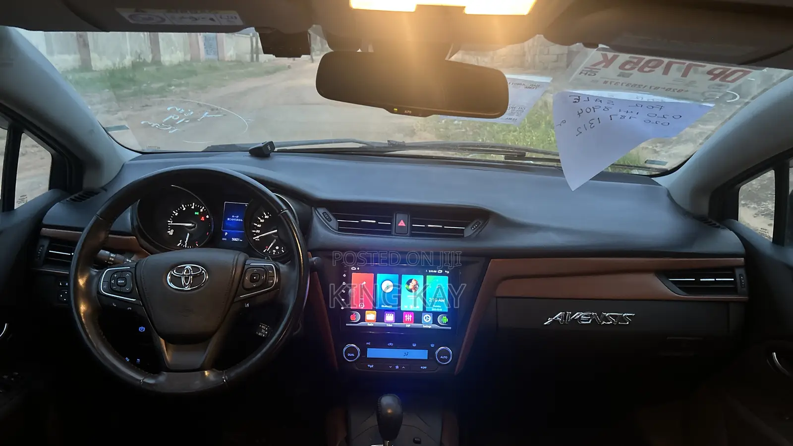 Toyota Avensis 2018 Black