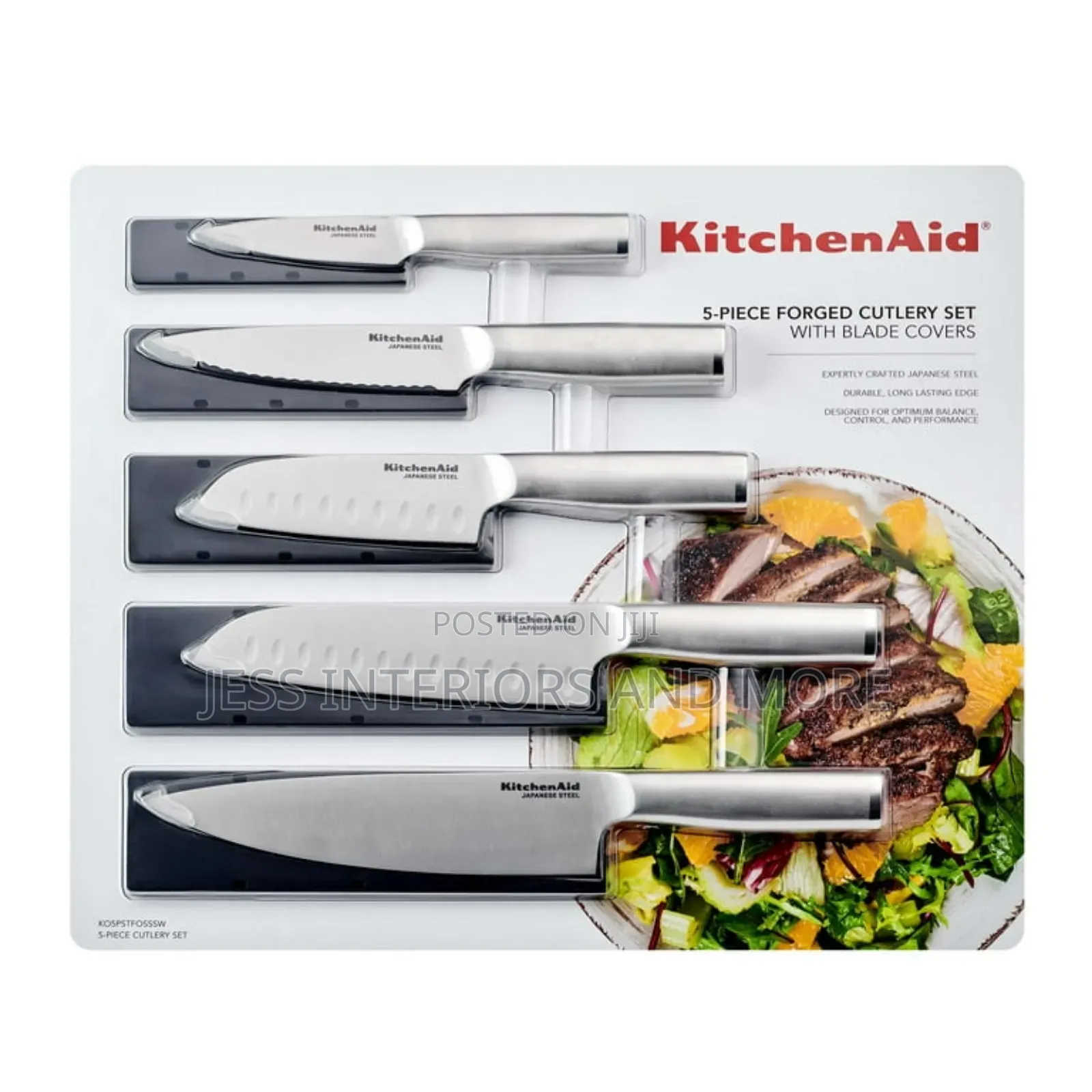 Kitchenaid Gourmet 5-Piece Stainless Steel Knife Set