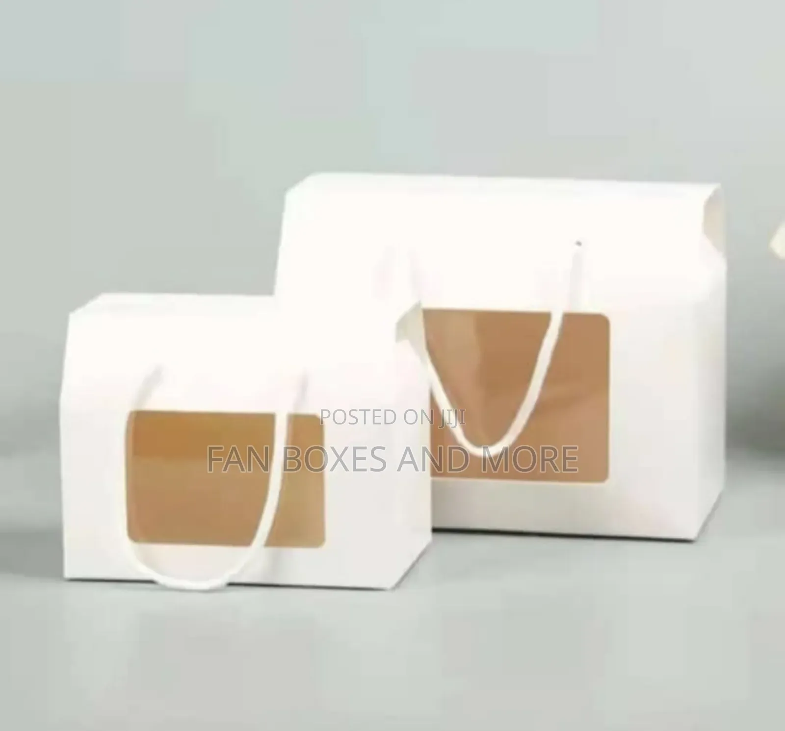 Box Gift Bag With Window