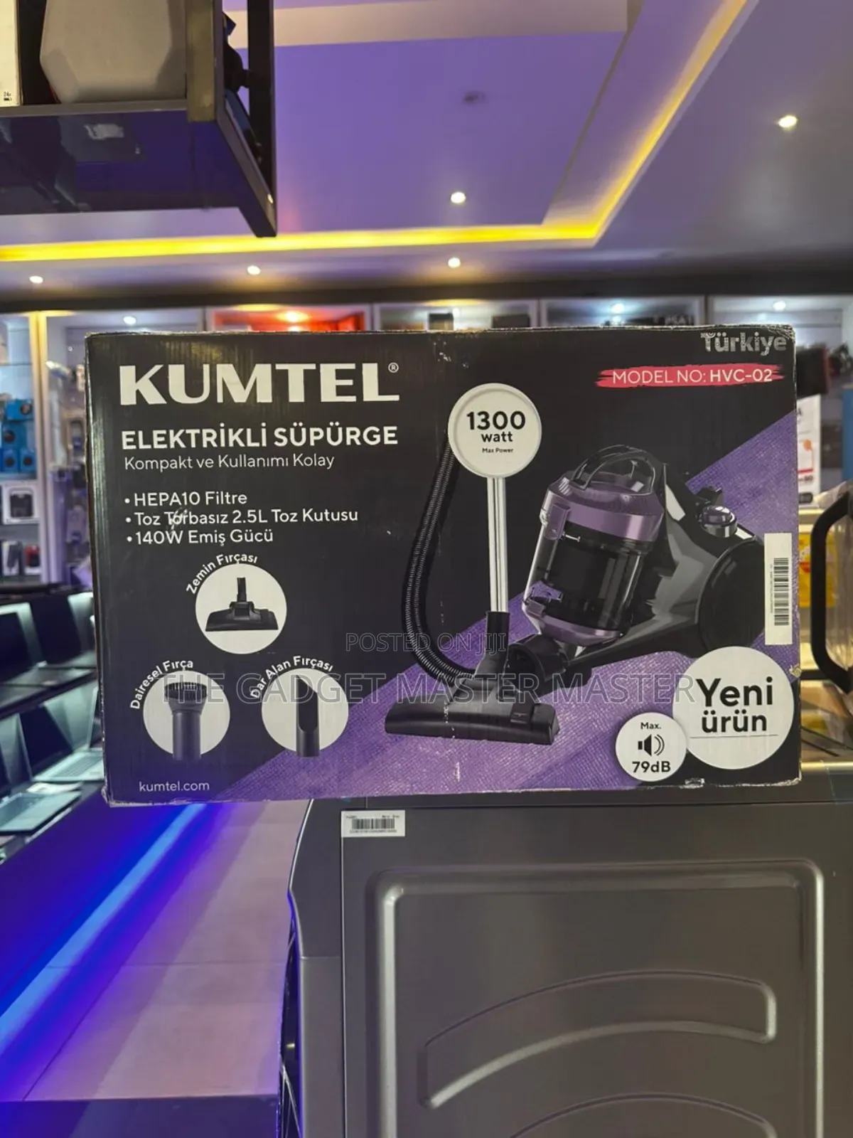 Kumtel HVC-02 Vacuum Cleaner