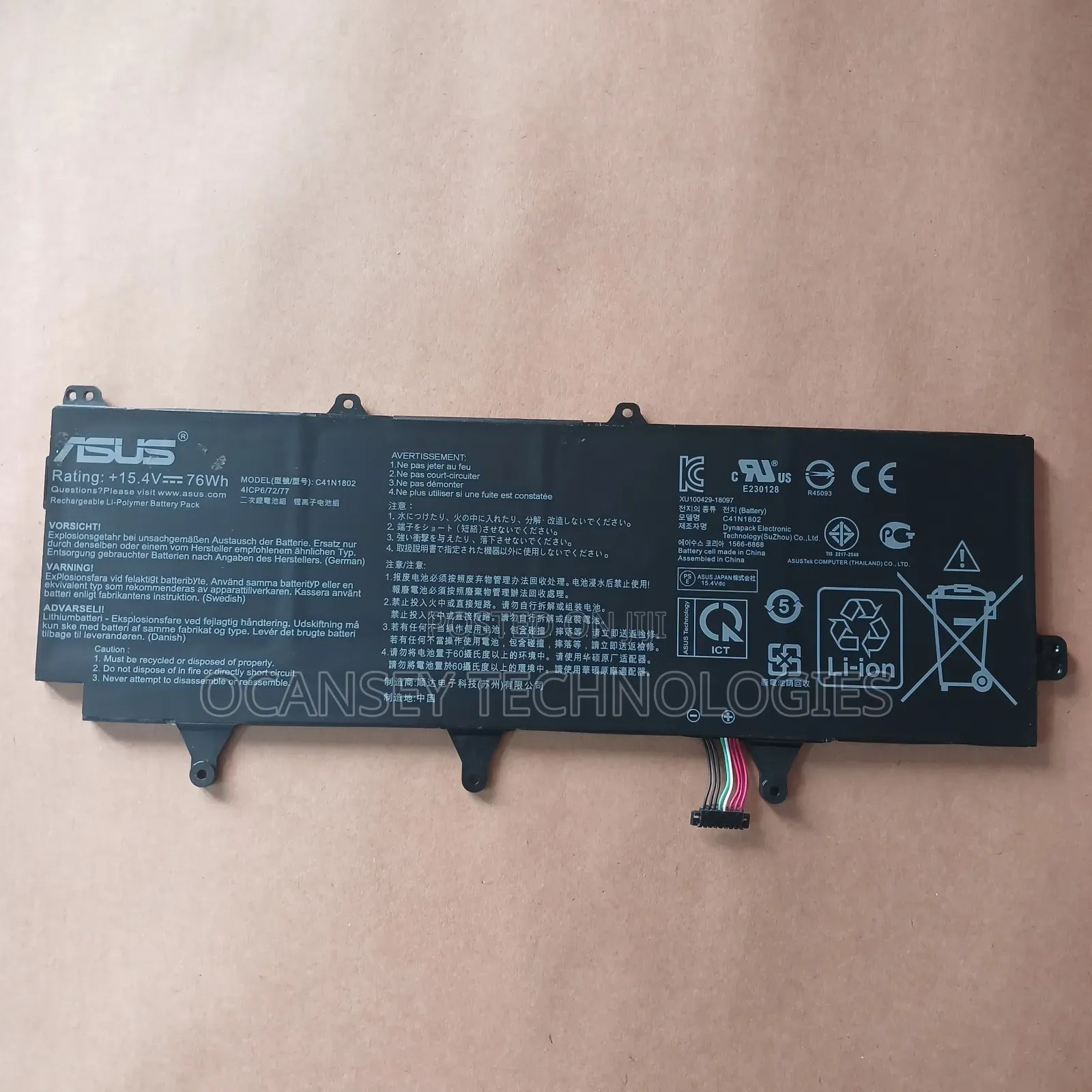 Original Asus C41n1802 Laptop Battery
