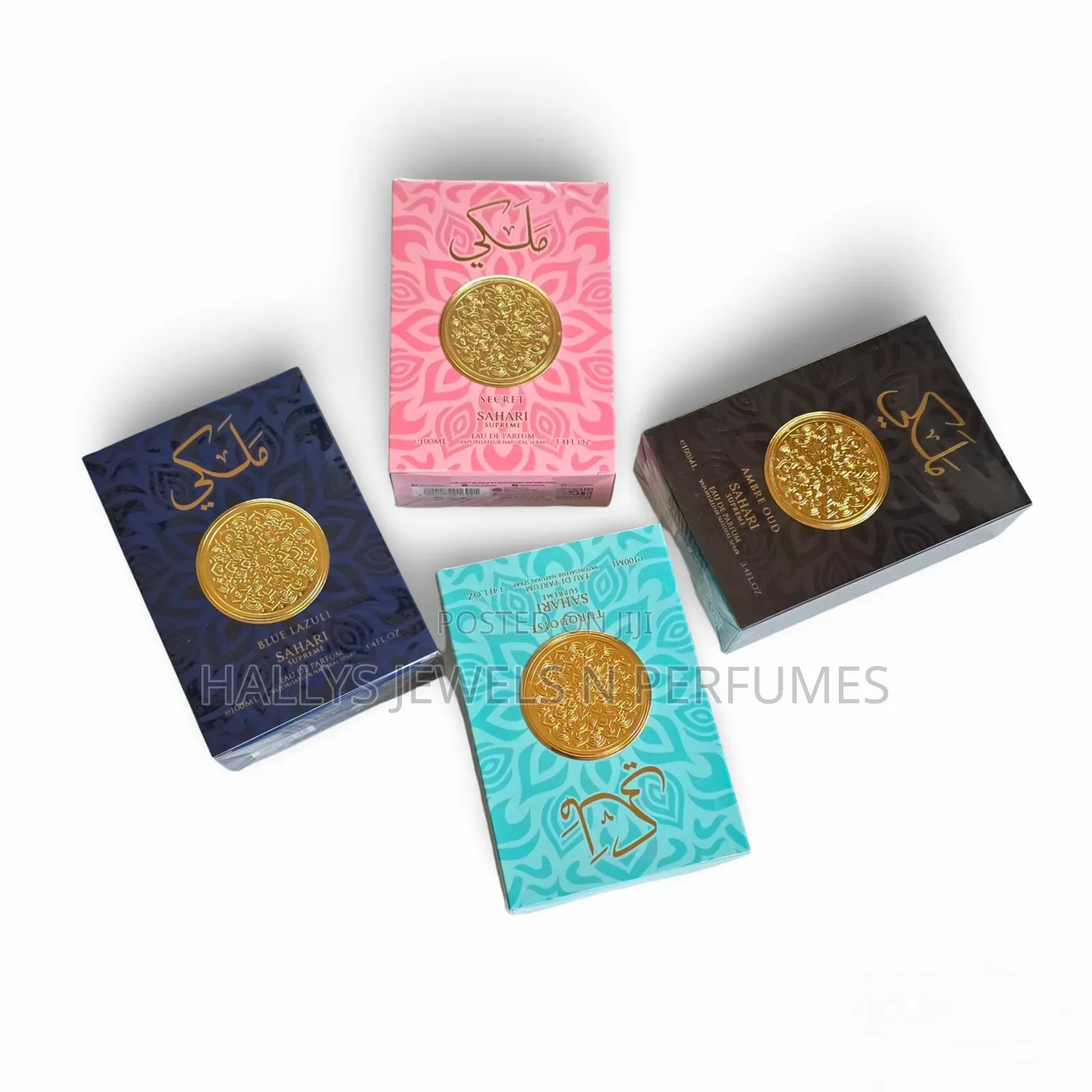 Malaki (Blue Lazuli, Amber Oud, Turquoise, Secret) Perfumes