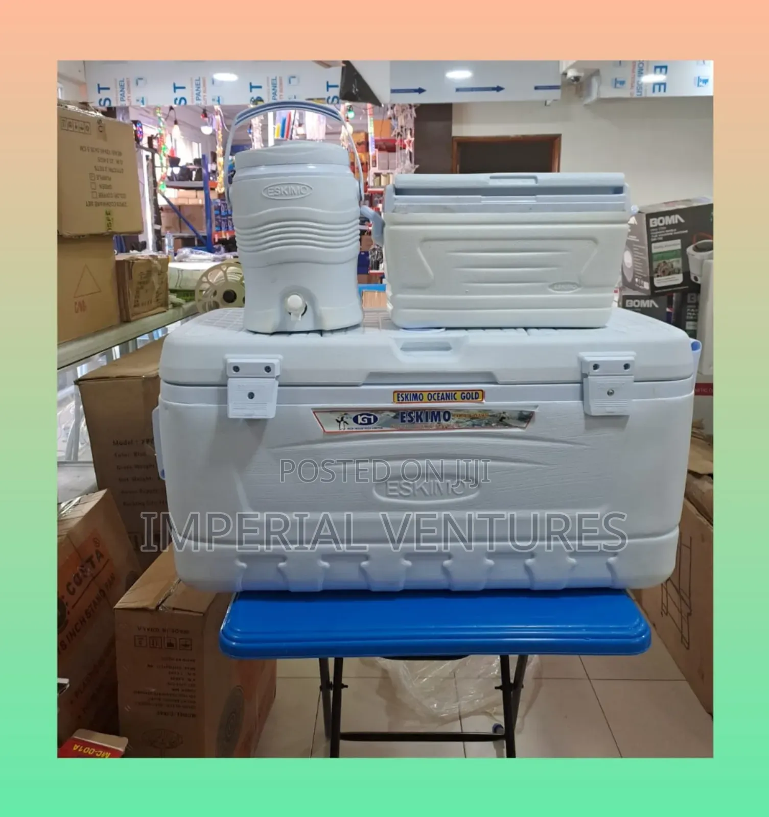 125 Litres Eskimo 3 Set Ice Chest