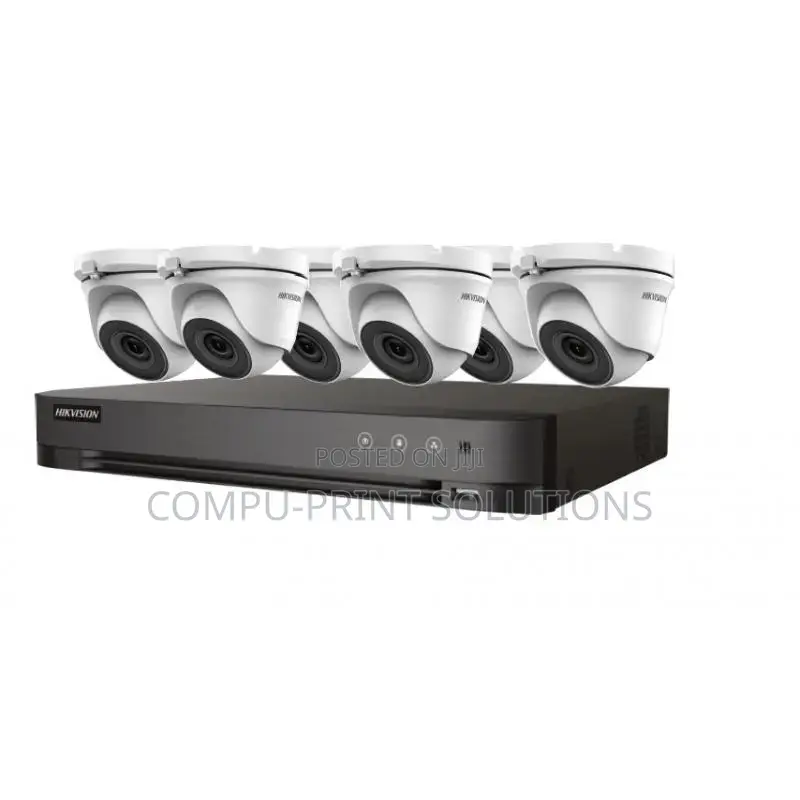 Hikvision Ekt-K82t26 8-Ch DVR + 6qtys 2mp Night Vision Turret Camera