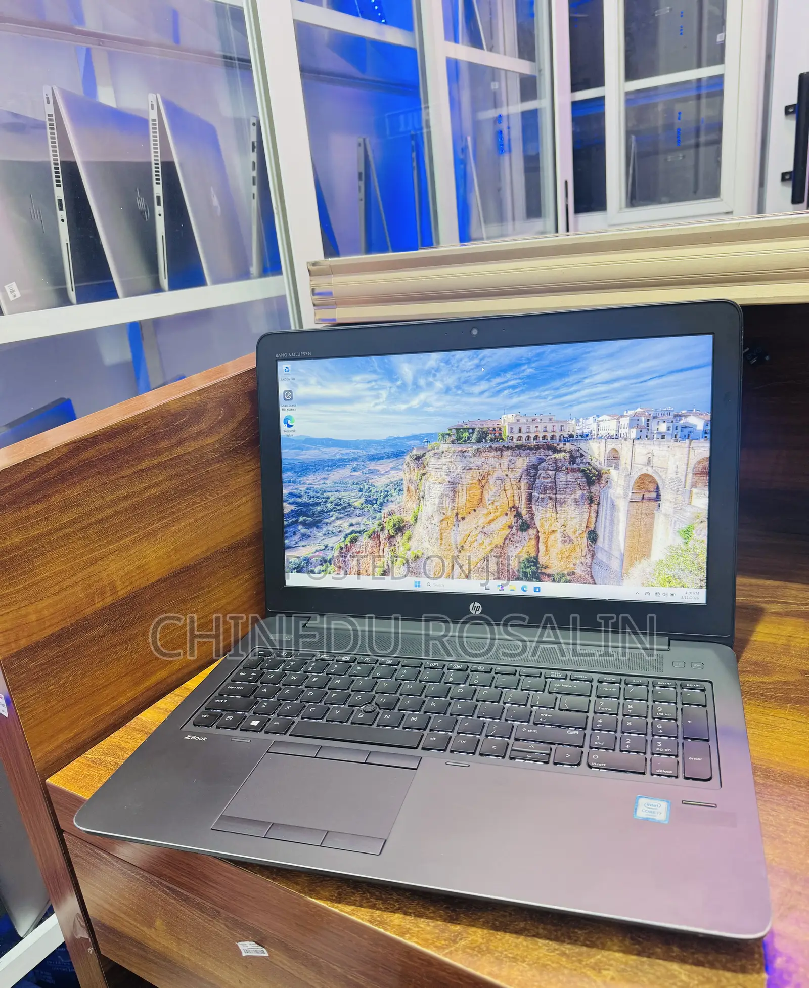 Laptop HP ZBook 15 G3 16GB Intel Core i7 SSD 512GB