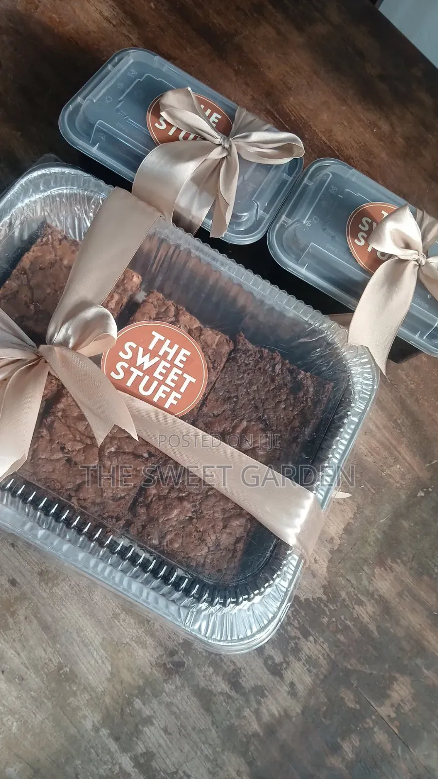 Chocolate Filled Fudgy Brownies