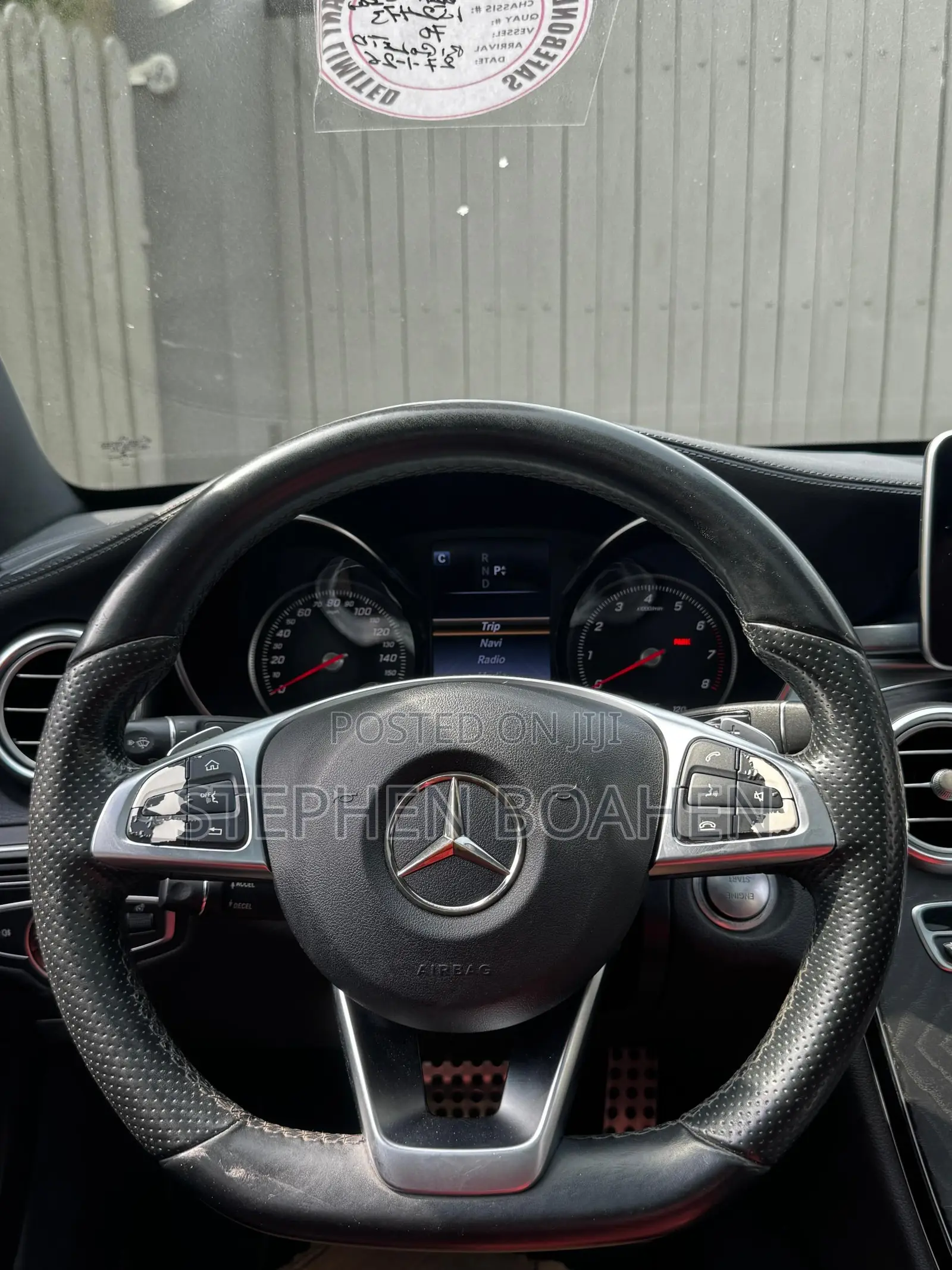 Mercedes-Benz C300 Base 4Matic Sedan AWD (2.0L 4cyl 7A) 2017 White