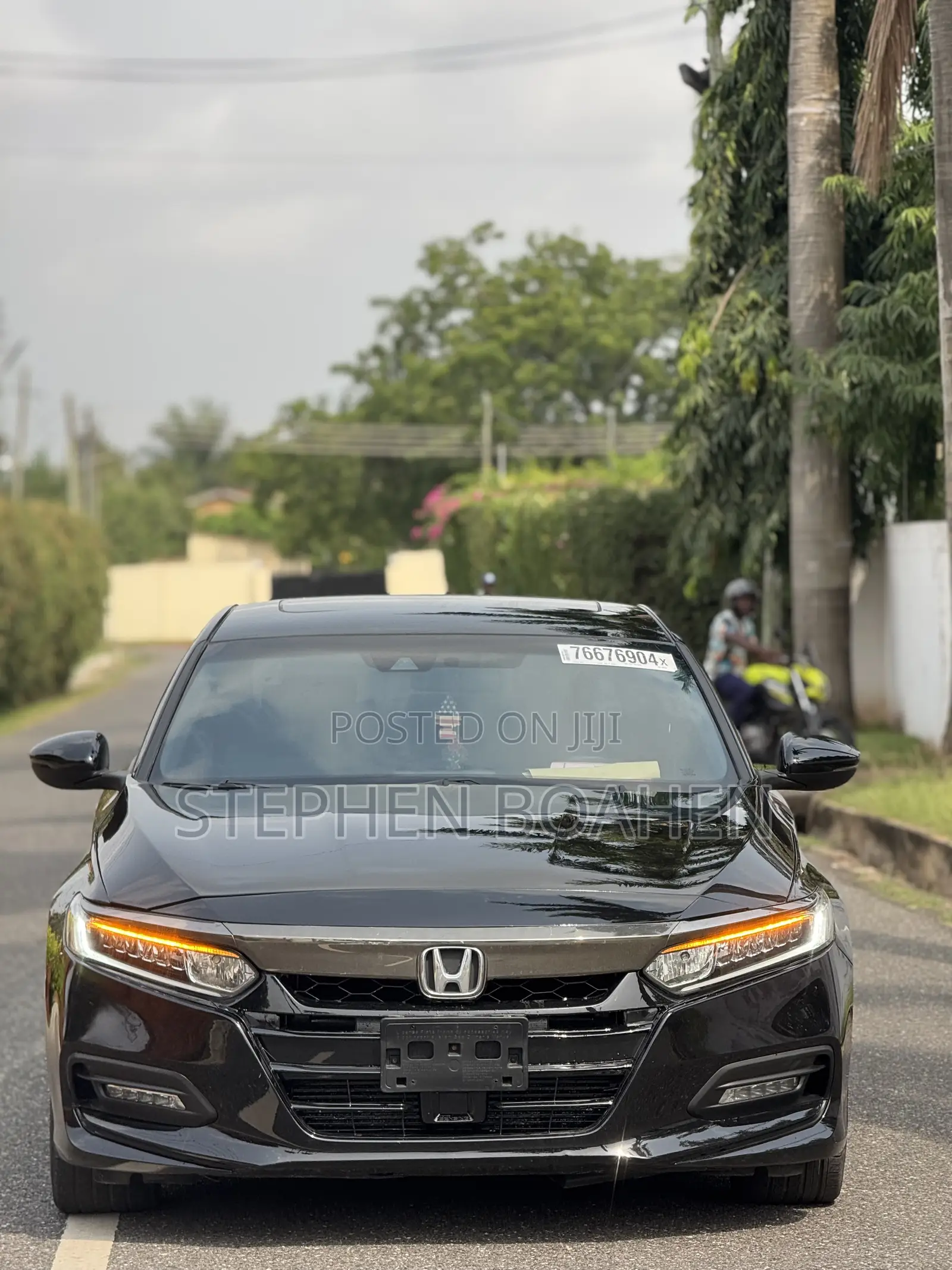 Honda Accord Sport (1.5L 4cyl Turbo 6M) 2019 Black