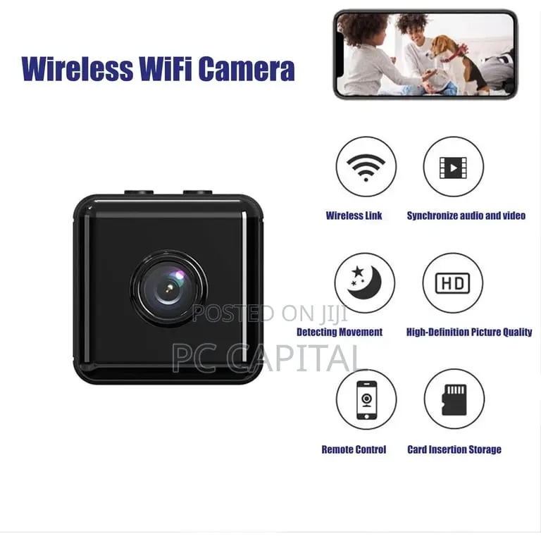 Mini Cam Wifi Remote Monitor Motion Detection Super-Long Battery Life