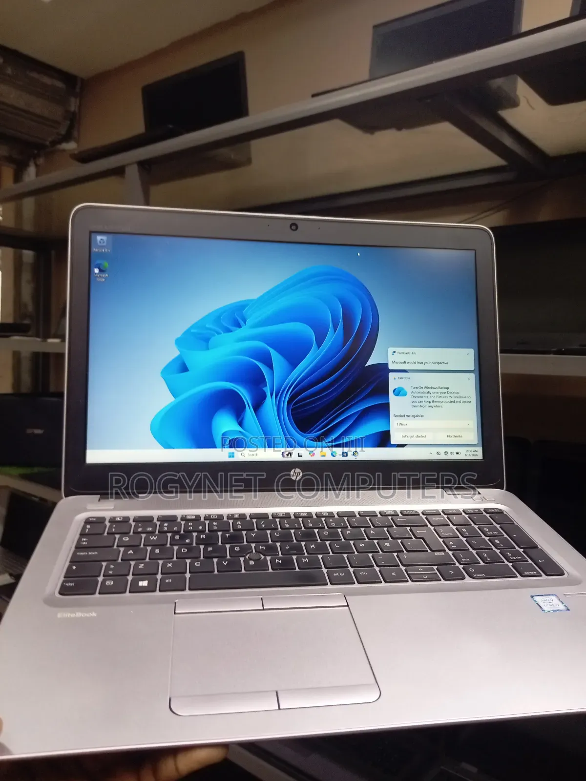 Laptop HP EliteBook 850 G4 4GB Intel Core i7 SSD 256GB