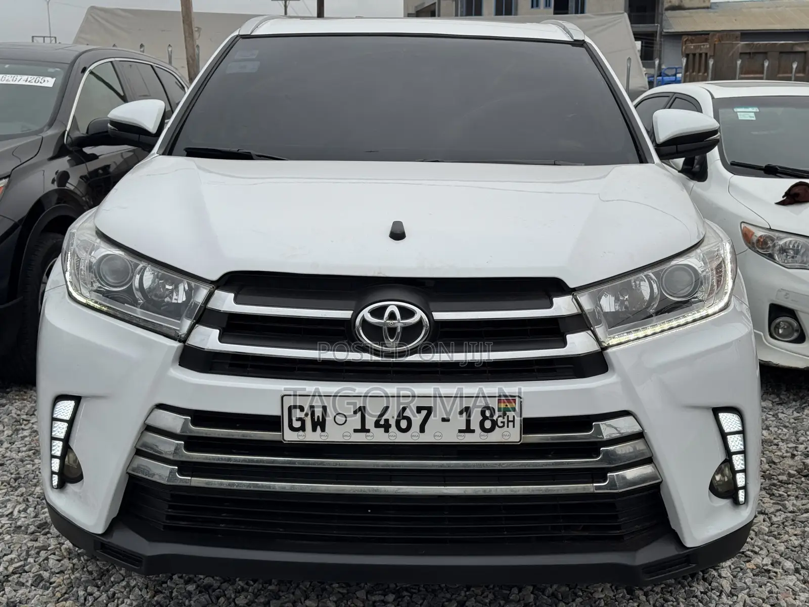 Toyota Highlander Limited 4dr SUV AWD (3.5L 6cyl 6A) 2014 White