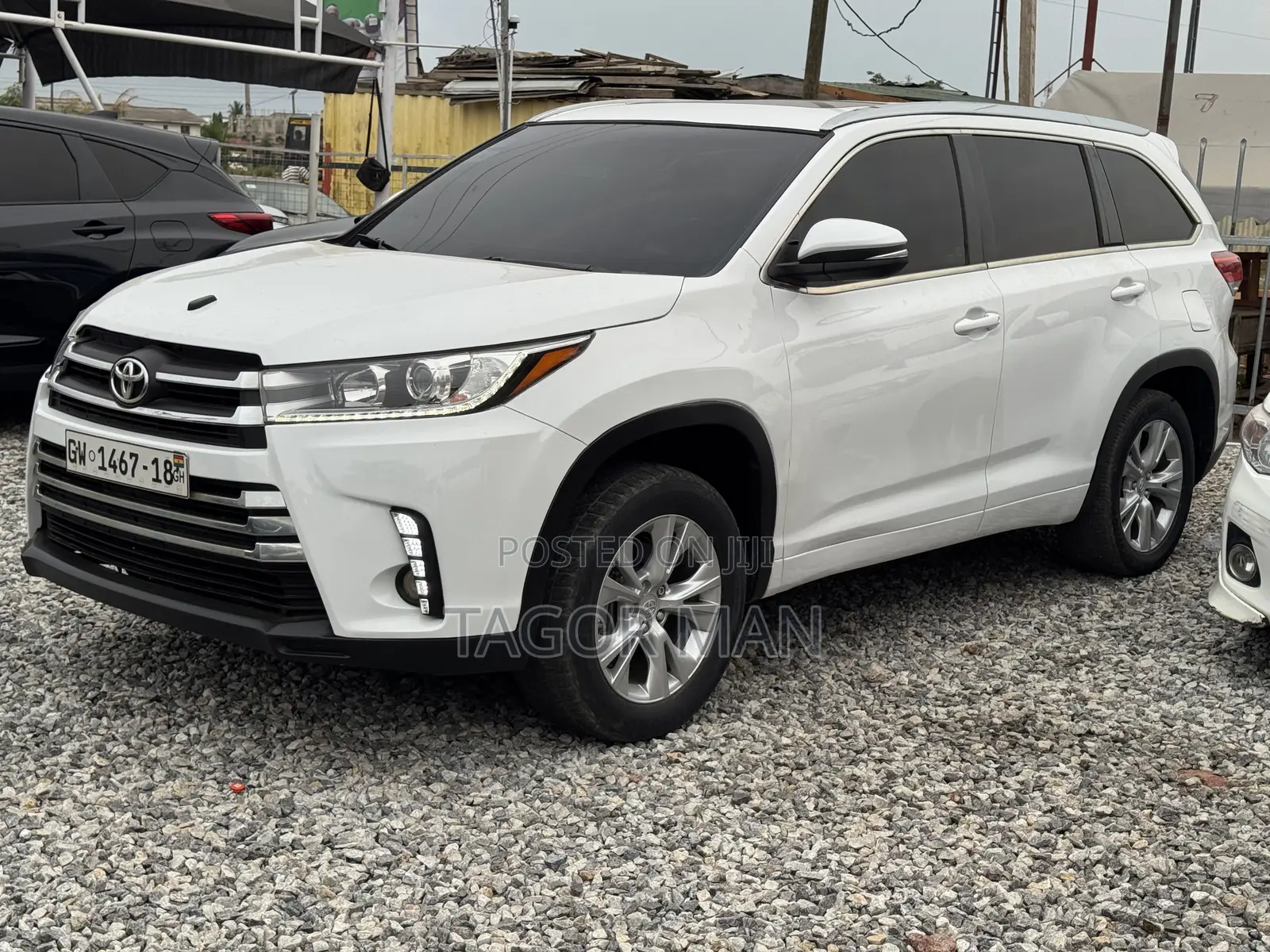 Toyota Highlander Limited 4dr SUV AWD (3.5L 6cyl 6A) 2014 White