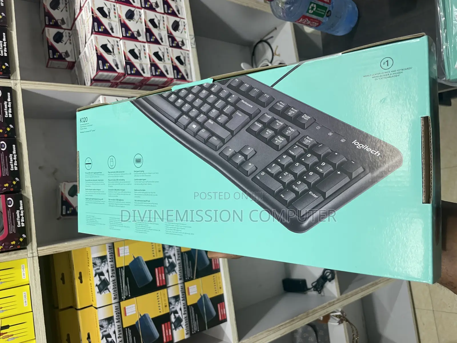 Logitech Wire Keyboard Original