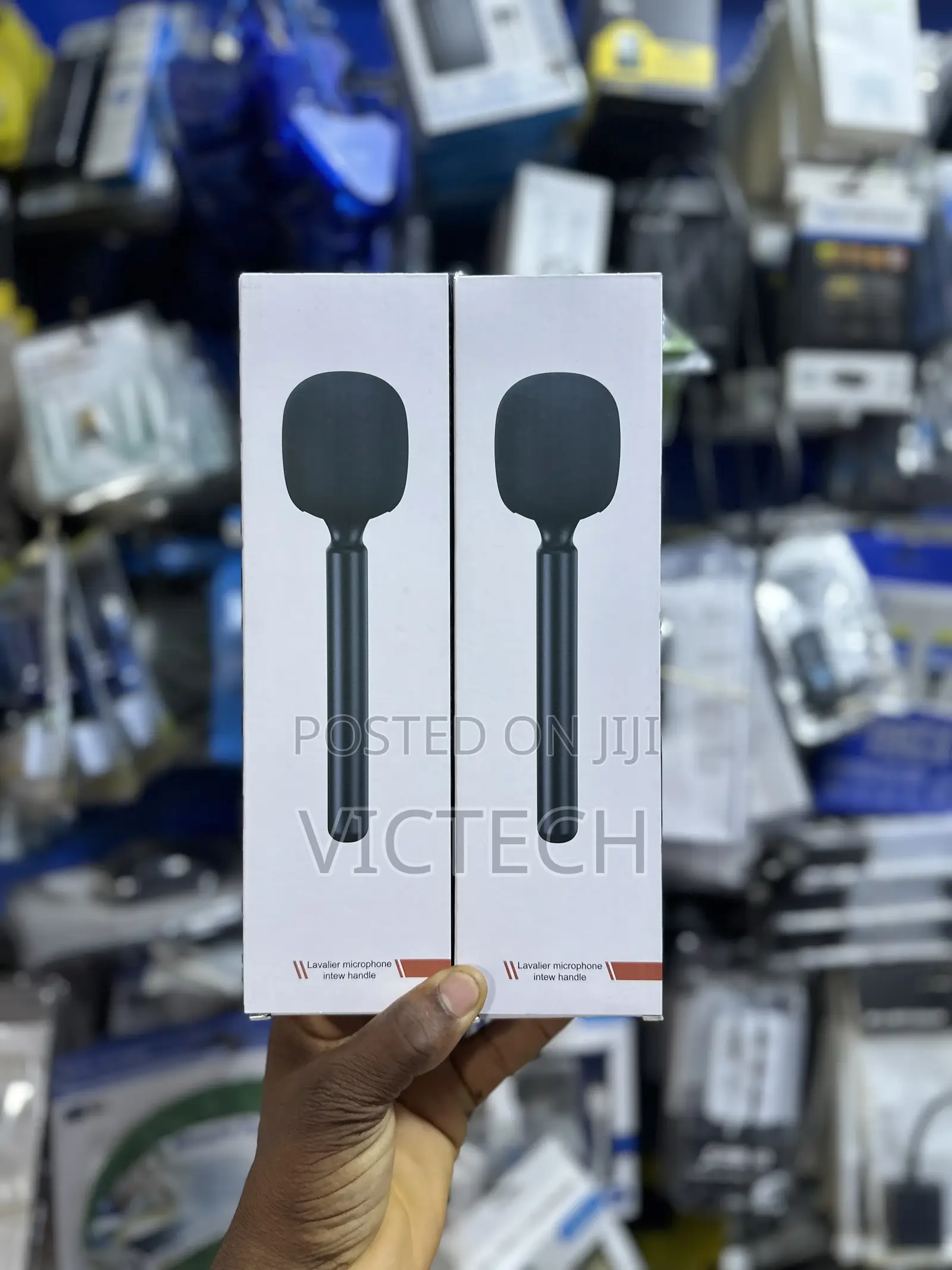 Lavalier Microphone Interview Handle