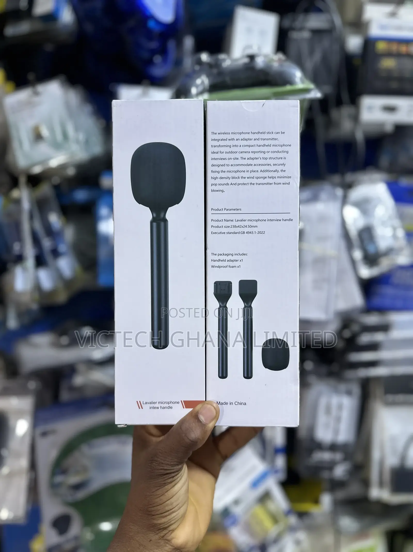 Lavalier Microphone Interview Handle
