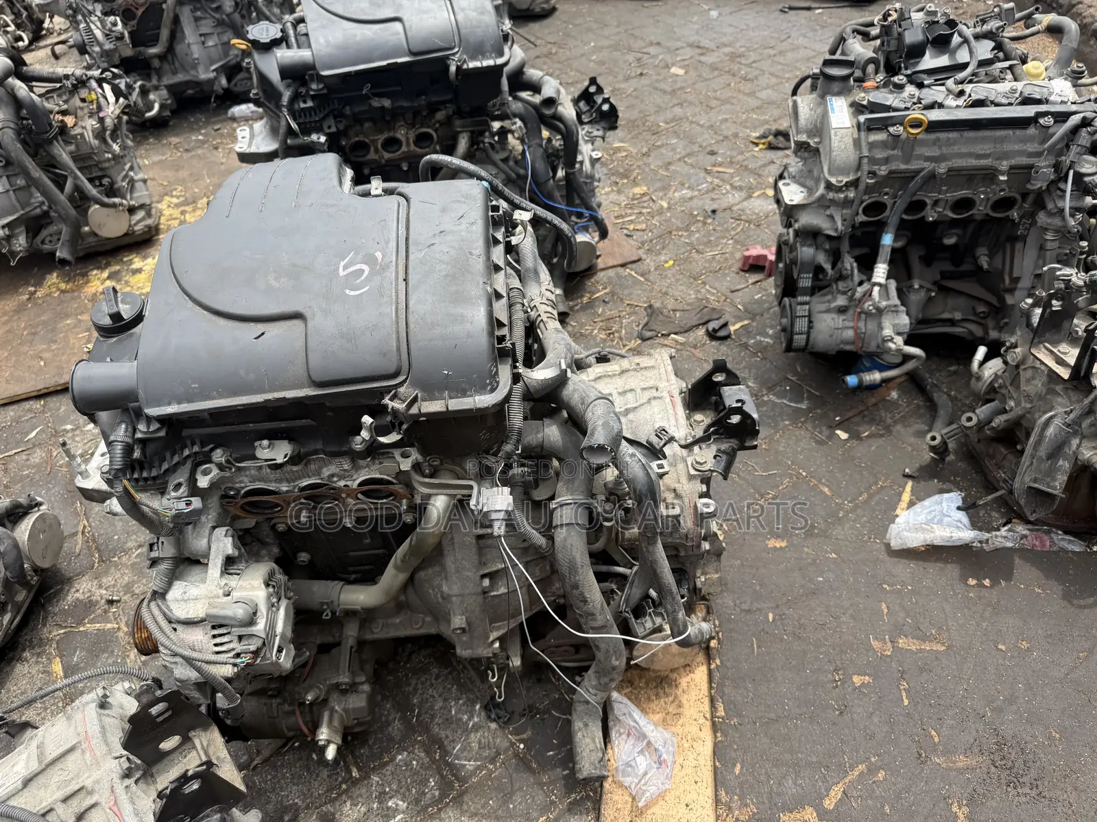 Toyota Vitz 3plugs Engine