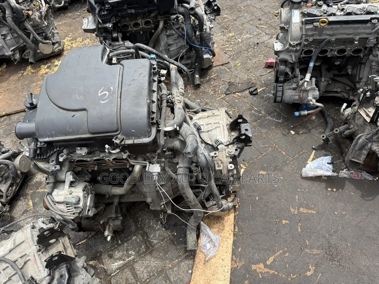 Toyota Vitz 3plugs Engine