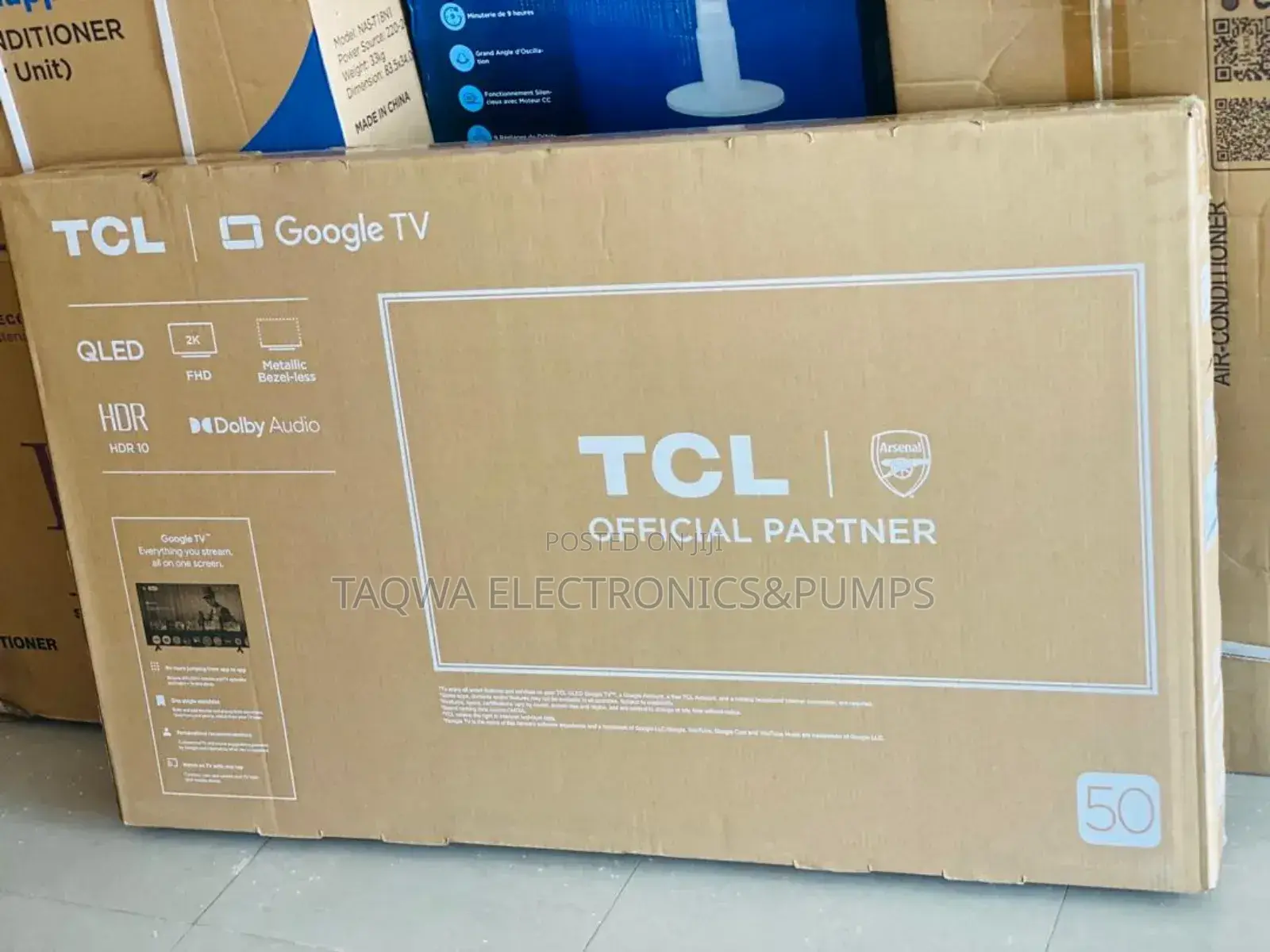 Dot-Enhanced TCL 50 Qled Android Tv