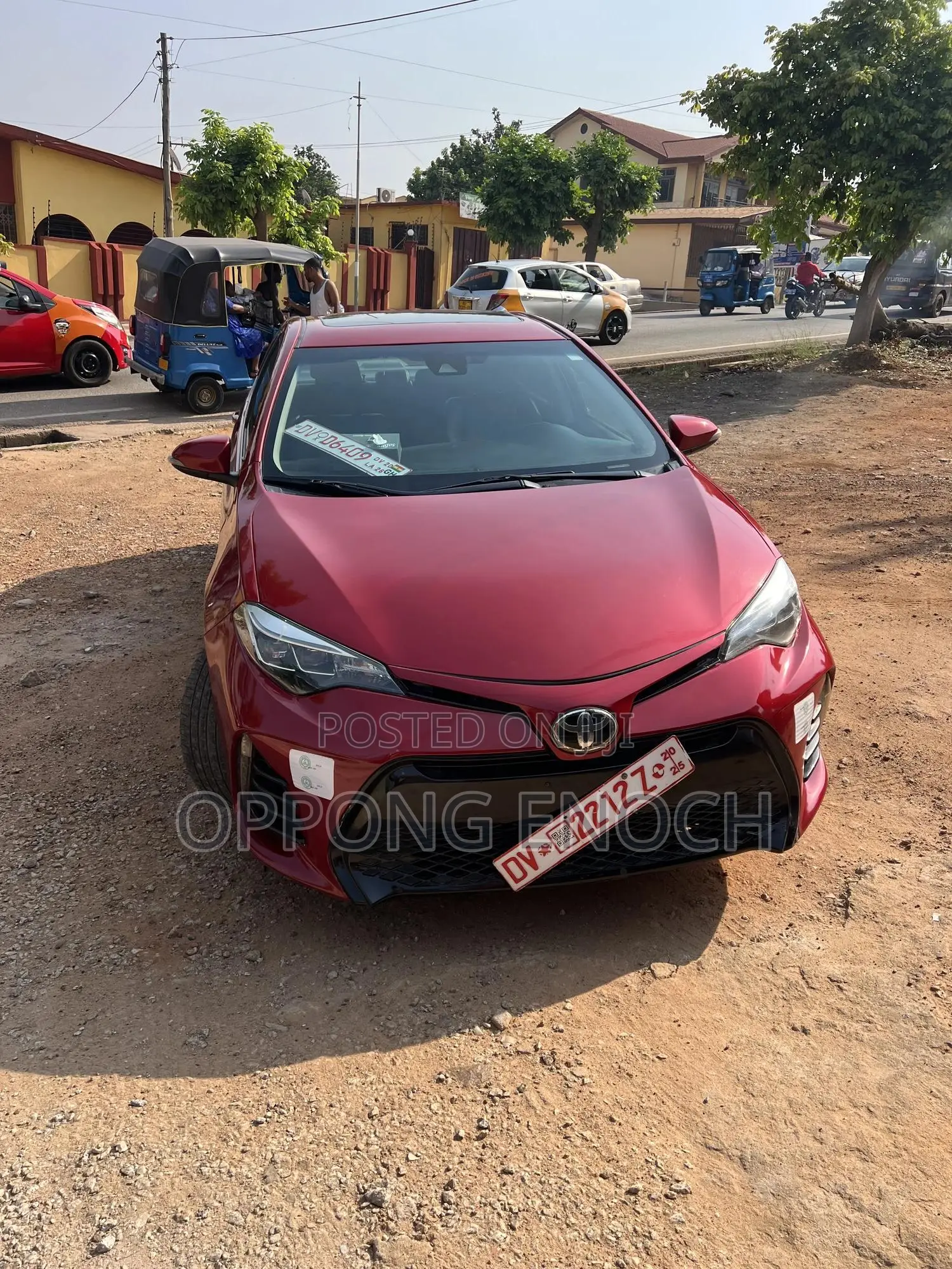 Toyota Corolla XSE (1.8L 4cyl 2A) 2018 Red