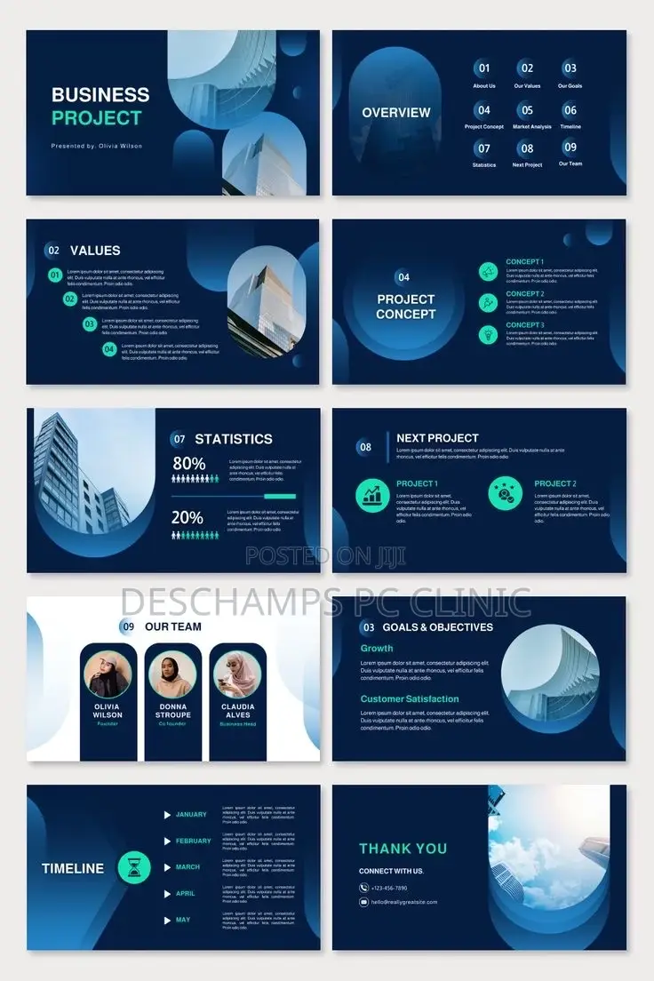 Presentation Slides Designs