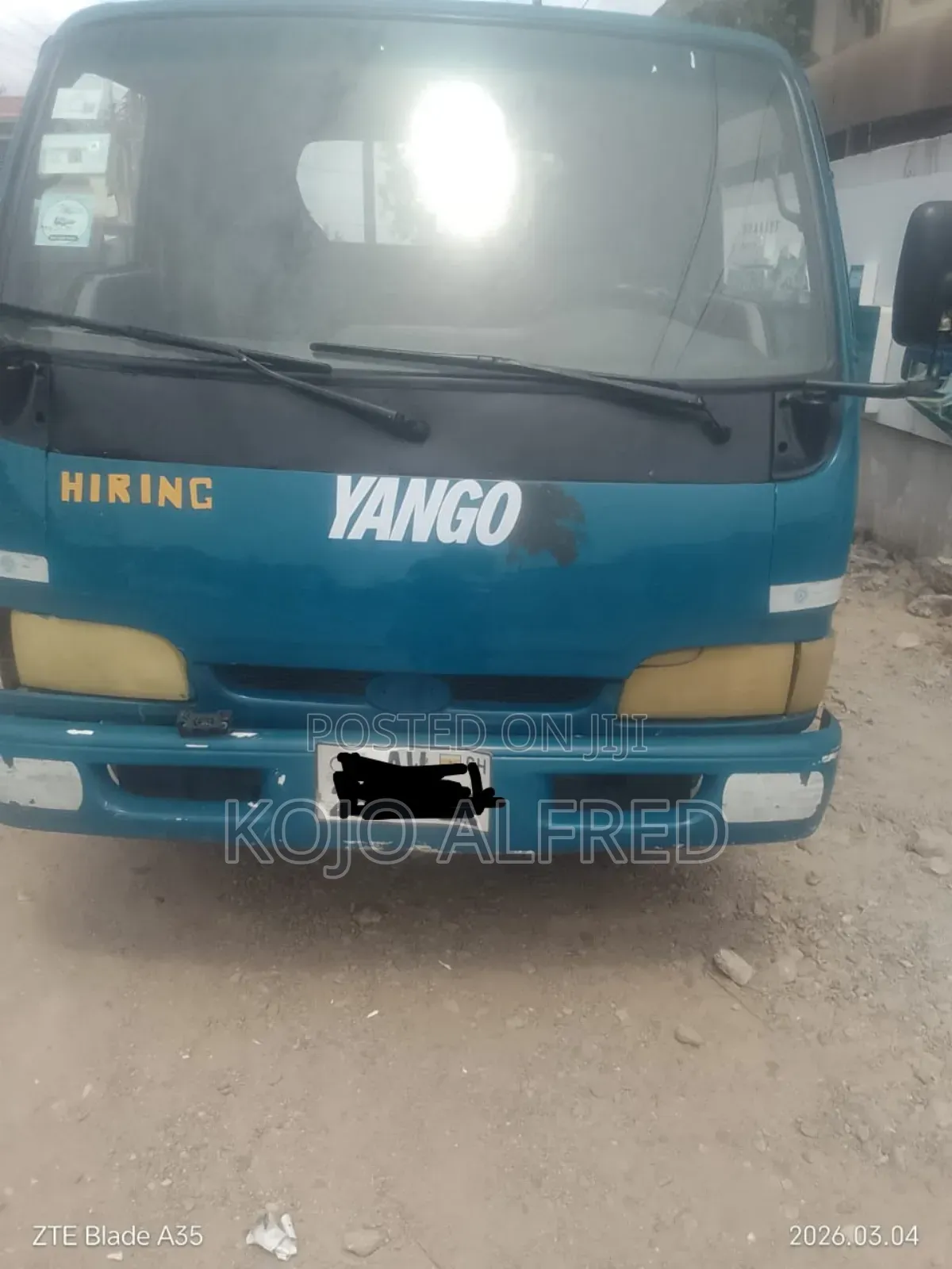 Kia Bongo Truck For Hiring In Accra