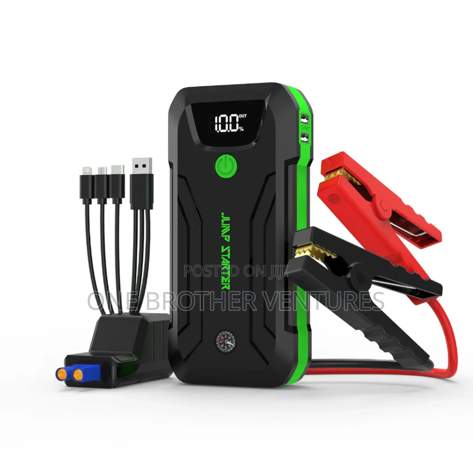Rechargeable Multifunctional Car Battery Jumper Device 12v/Power Band