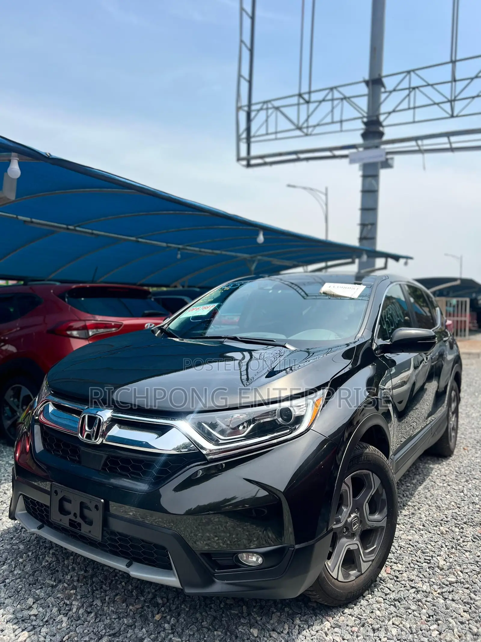 Honda CR-V EX AWD 2018 Black