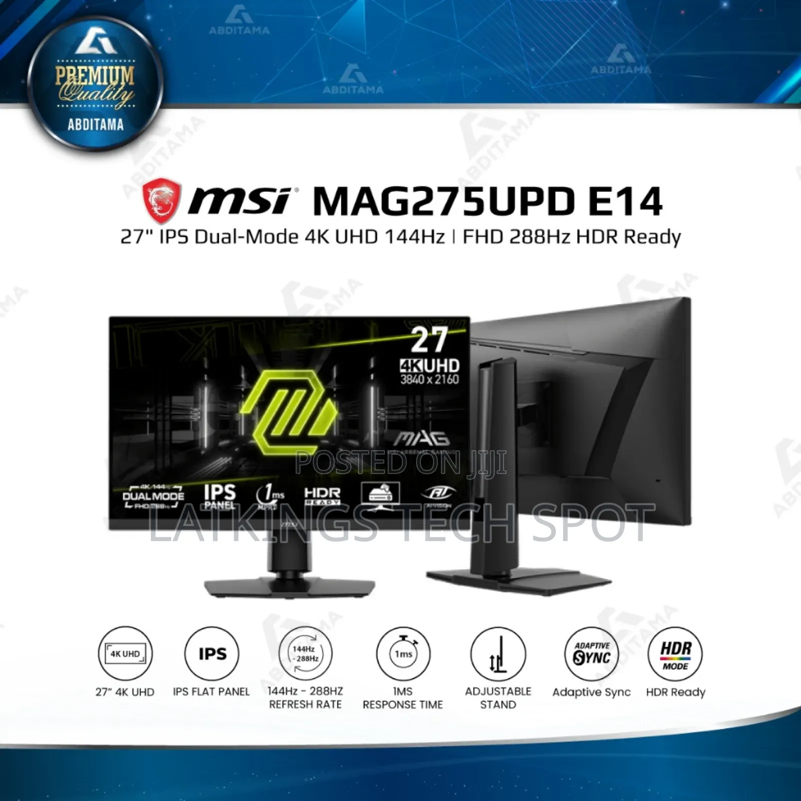 Msi Mag 27 3840✘2160 Ips 144hz