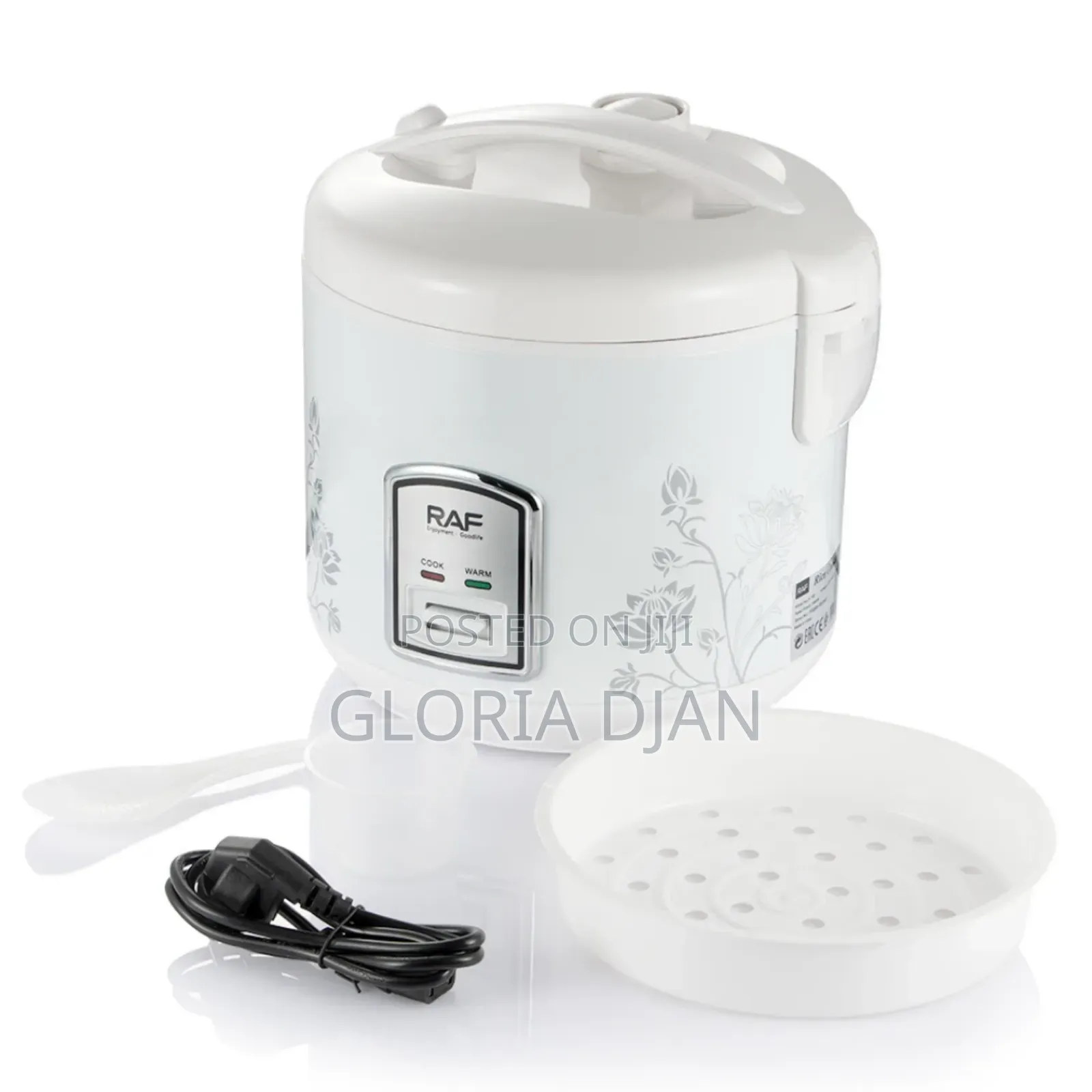 Rice Cooker With Steamer Raf 5l