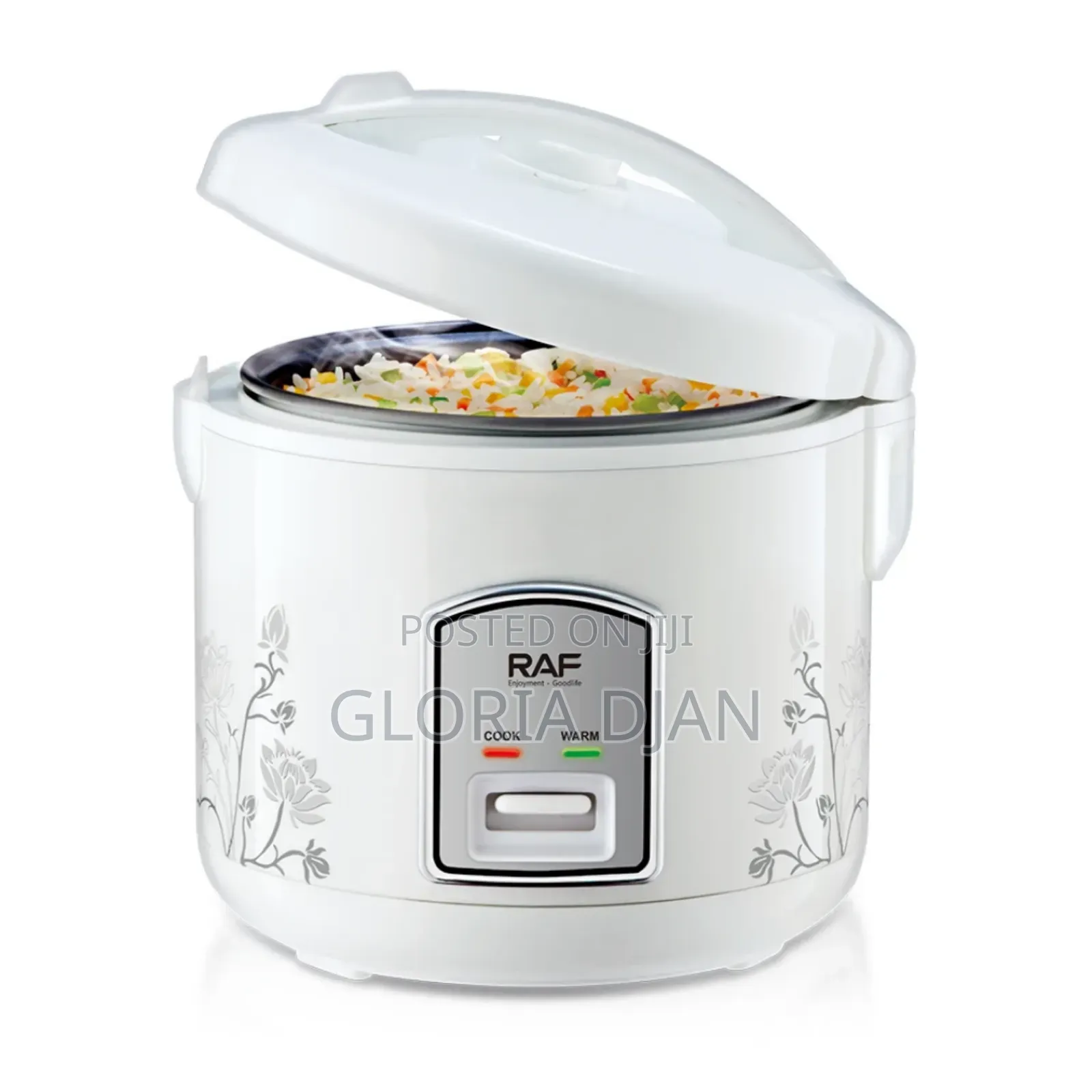 Rice Cooker With Steamer Raf 5l
